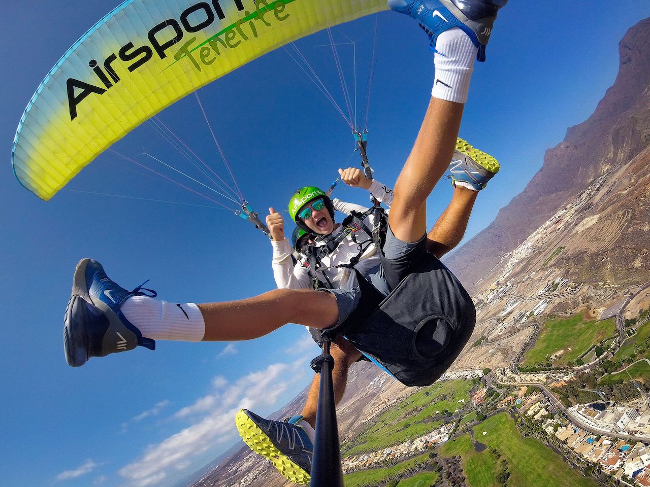 Tenerife: Tandem Paragliding Flight with Pickup – Playa de las Américas, Spain