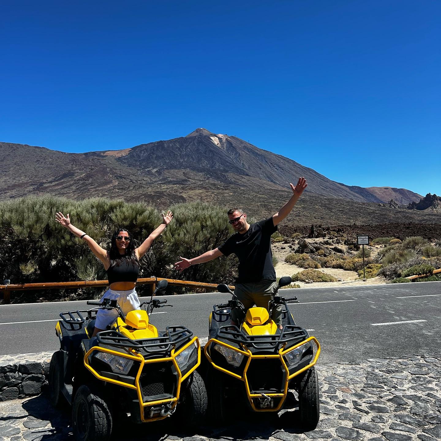 Tenerife: Teide Quad Trip (day/sunset) with a drink – Canary Islands, Spain
