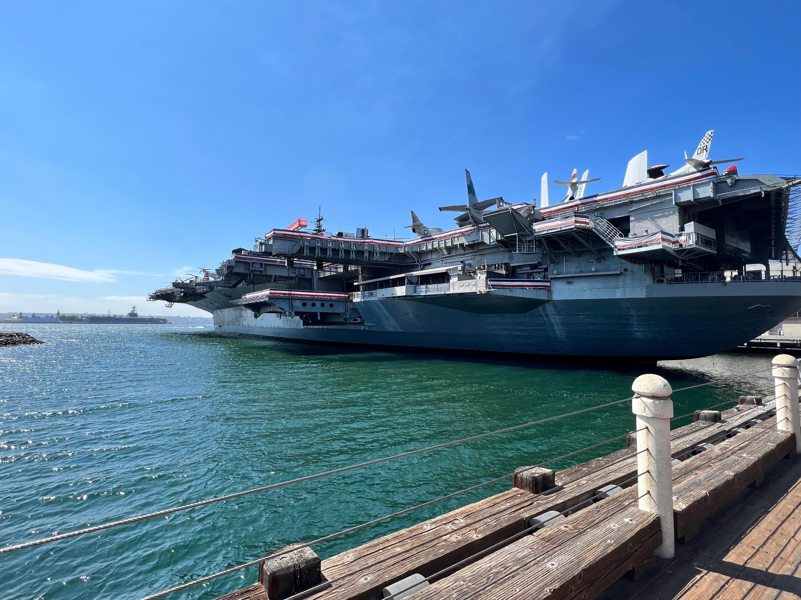 USS Midway Museum Entry + Embarcadero Walking Tour – San Diego, California