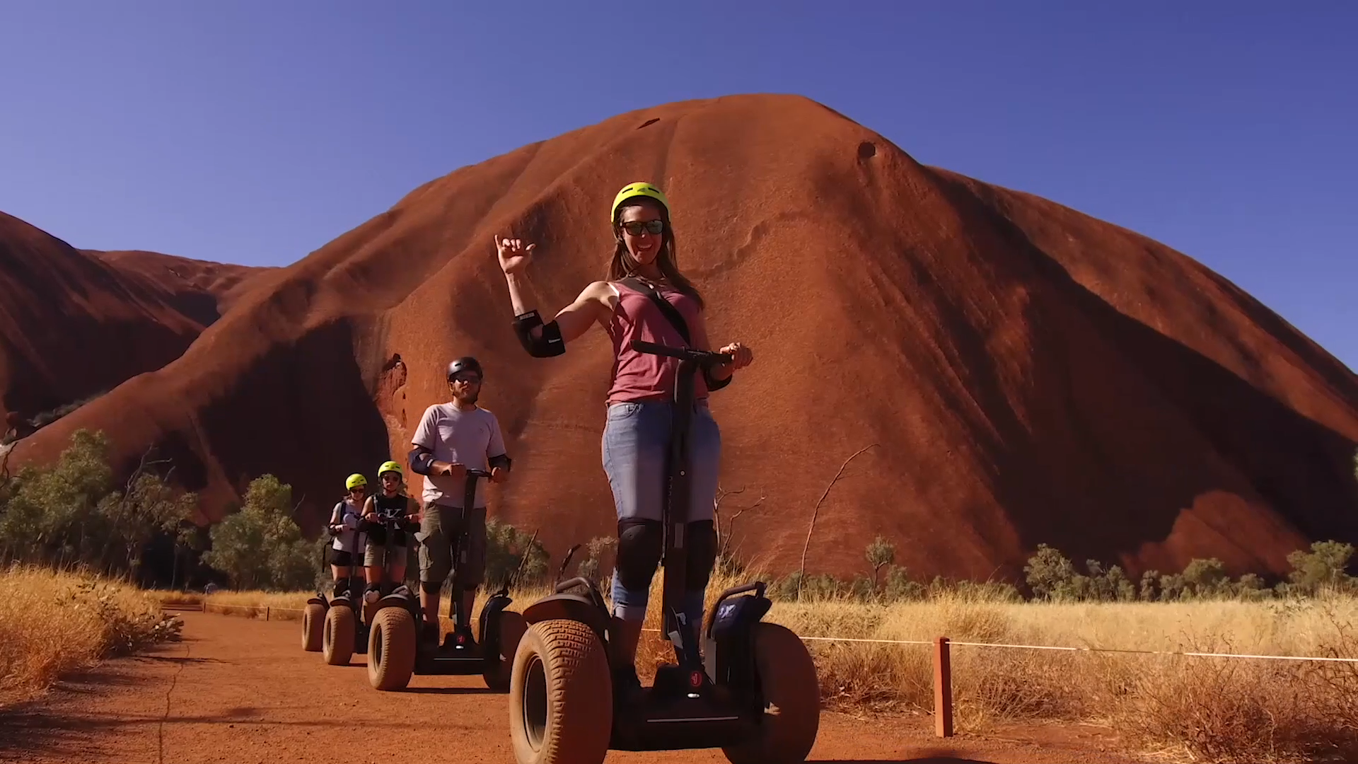 Uluru Base Segway Tour at Sunrise – Uluru-Kata Tjuta National Park, Australia