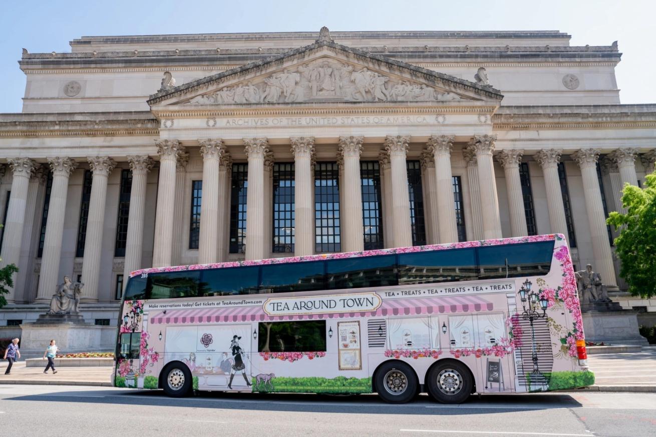Washington, D.C.: Tea Around Town Bus Tour with Landmarks – Washington, Washington DC