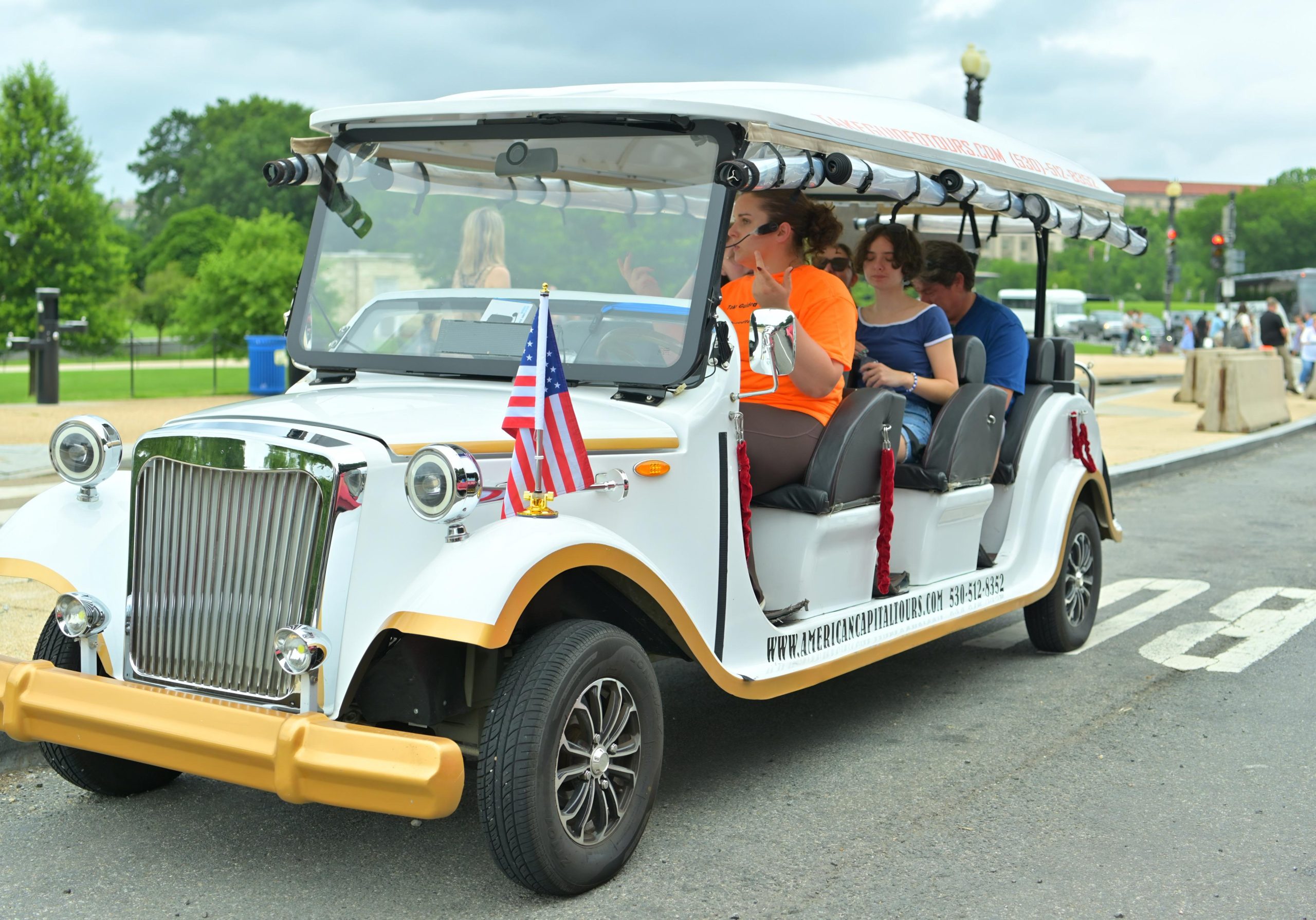 Washington DC: Guided Monuments Tour by E-Cart with Blankets – Washington, Washington DC
