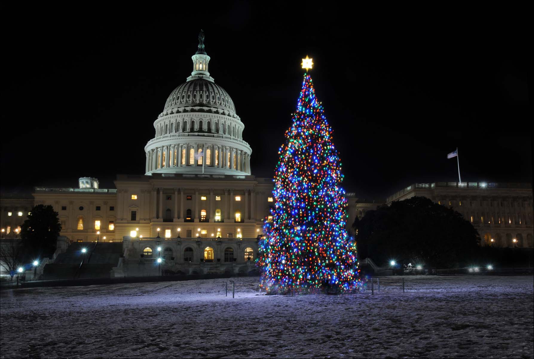 Washington, DC: Holiday Lights Nighttime Bus Tour – Washington, Washington DC