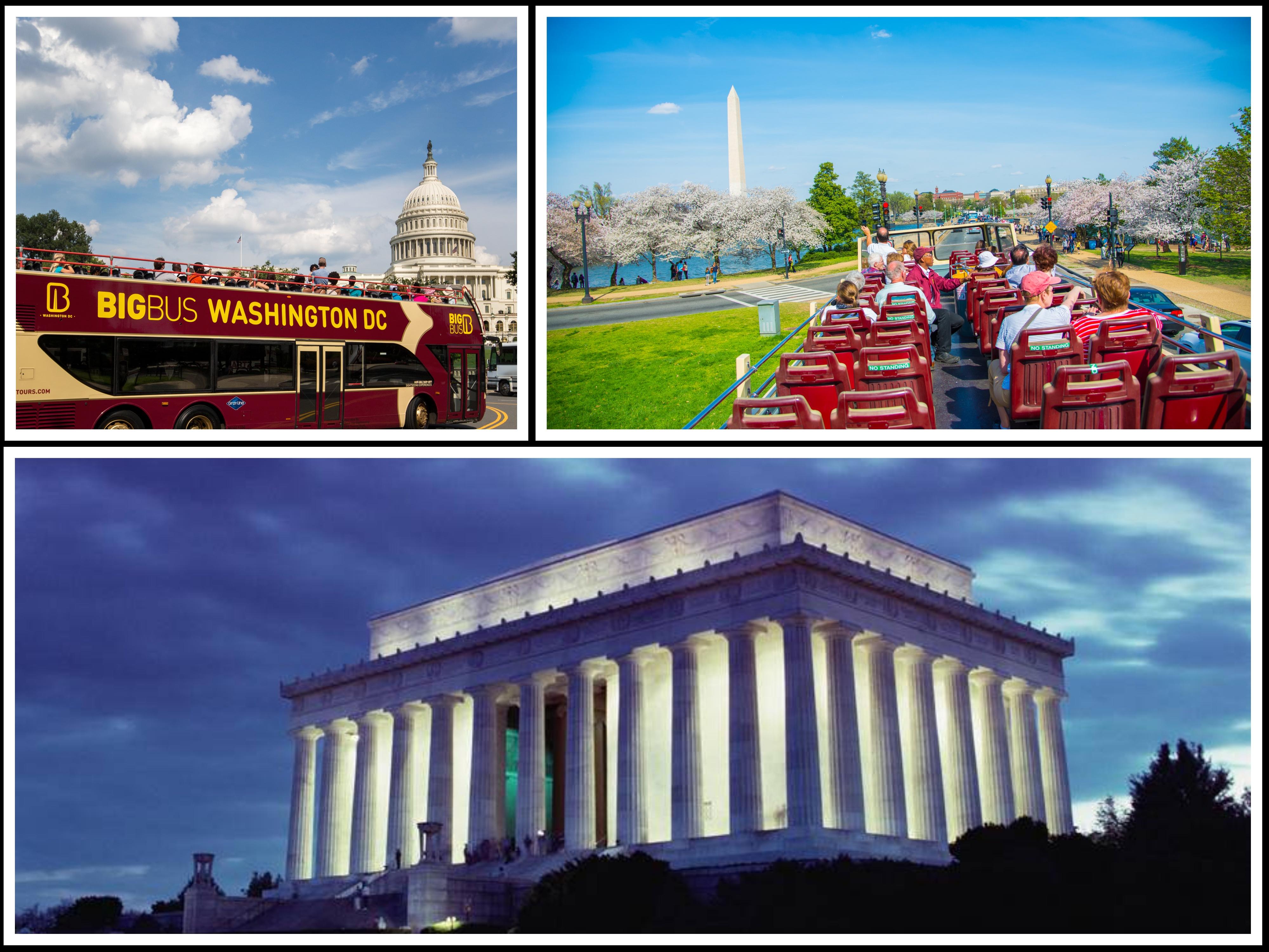 Washington DC: Hop-on Hop-off Bus Tour & Sunset Tour – Washington DC