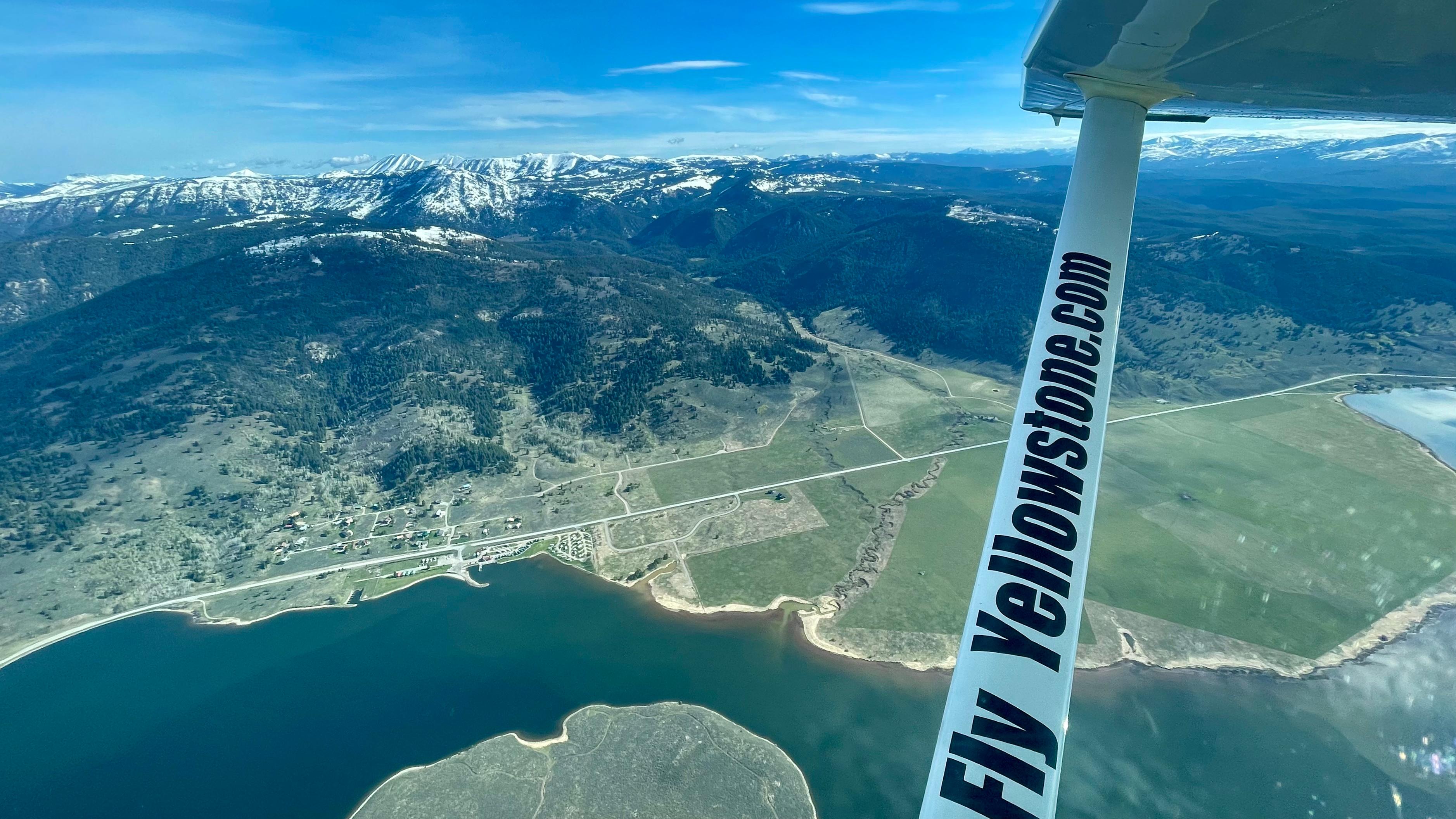 West Yellowstone: 30 Minute Aerial Tour Yellowstone Siesmic – West Yellowstone, Montana