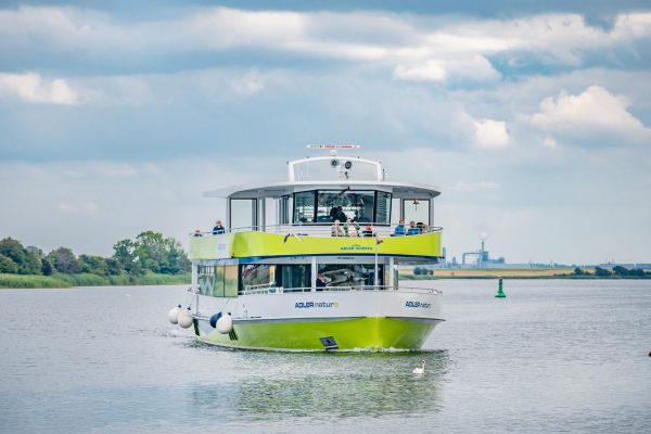 Wismar: Electric Boat Tour past Whale Island with Poel Stop – Poel Island, Germany