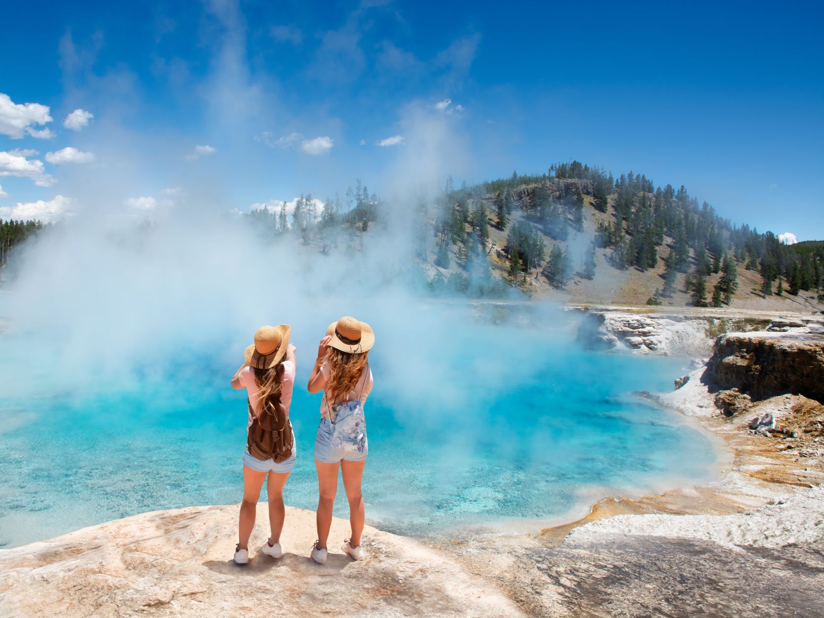 Yellowstone: Old Faithful, Waterfalls, and Wildlife Day Tour – Lower Yellowstone Falls, Wyoming