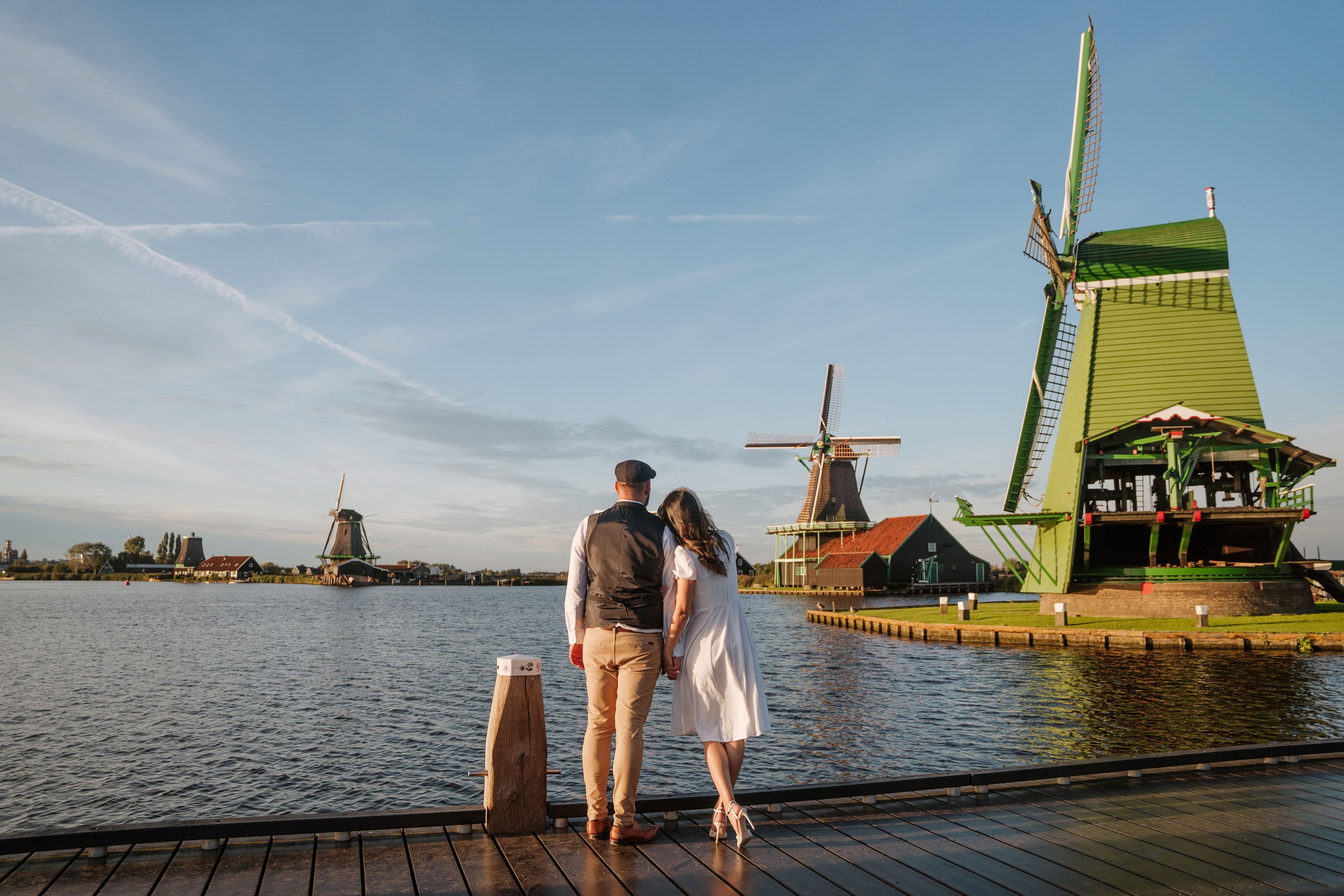 Zaanse Schans: Photoshoot Near Amsterdam with Windmills – Zaandam, Netherlands