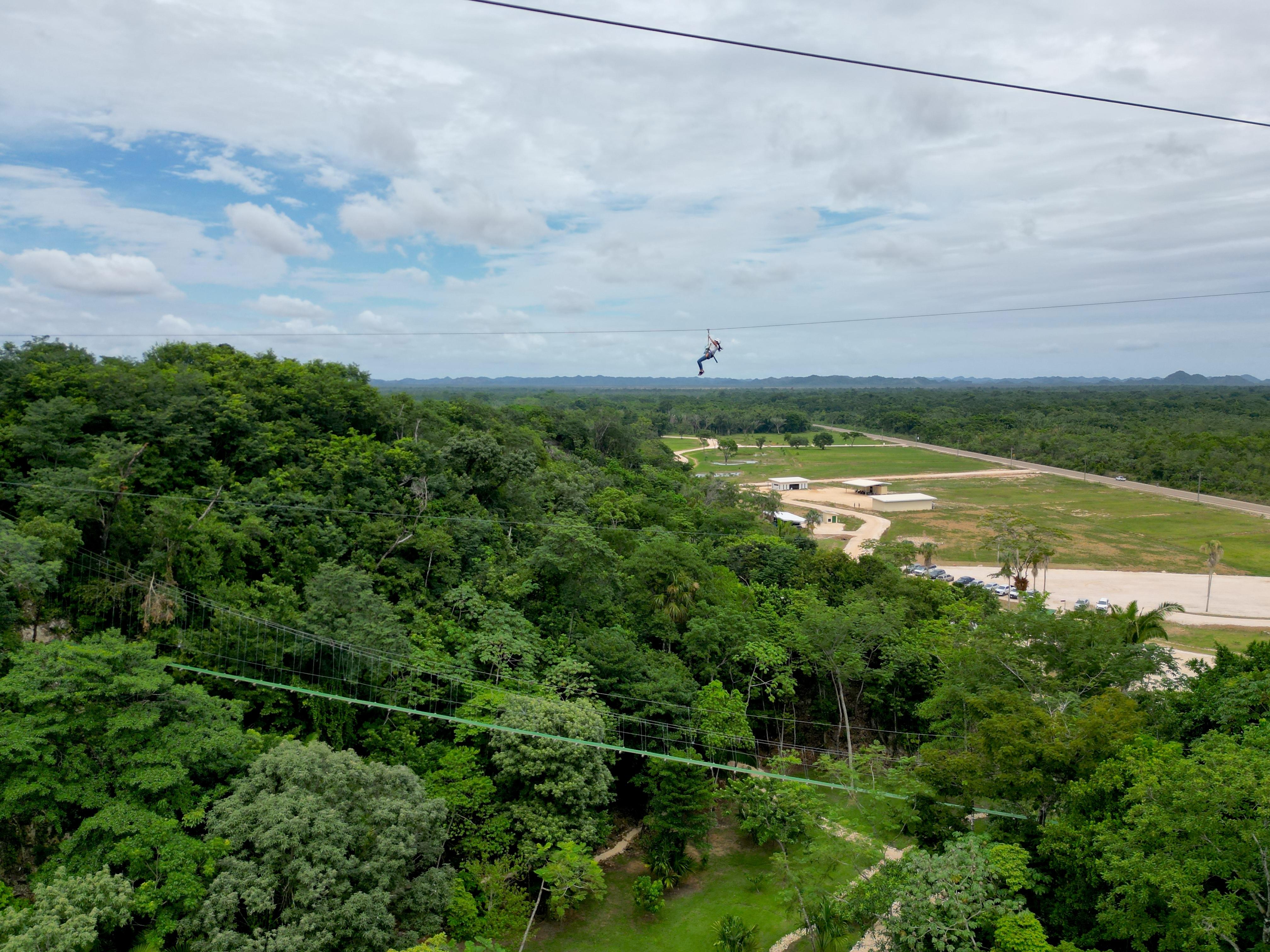 Zona Magica Ziplining in Belize – Excalibur Adventure Park, Belize