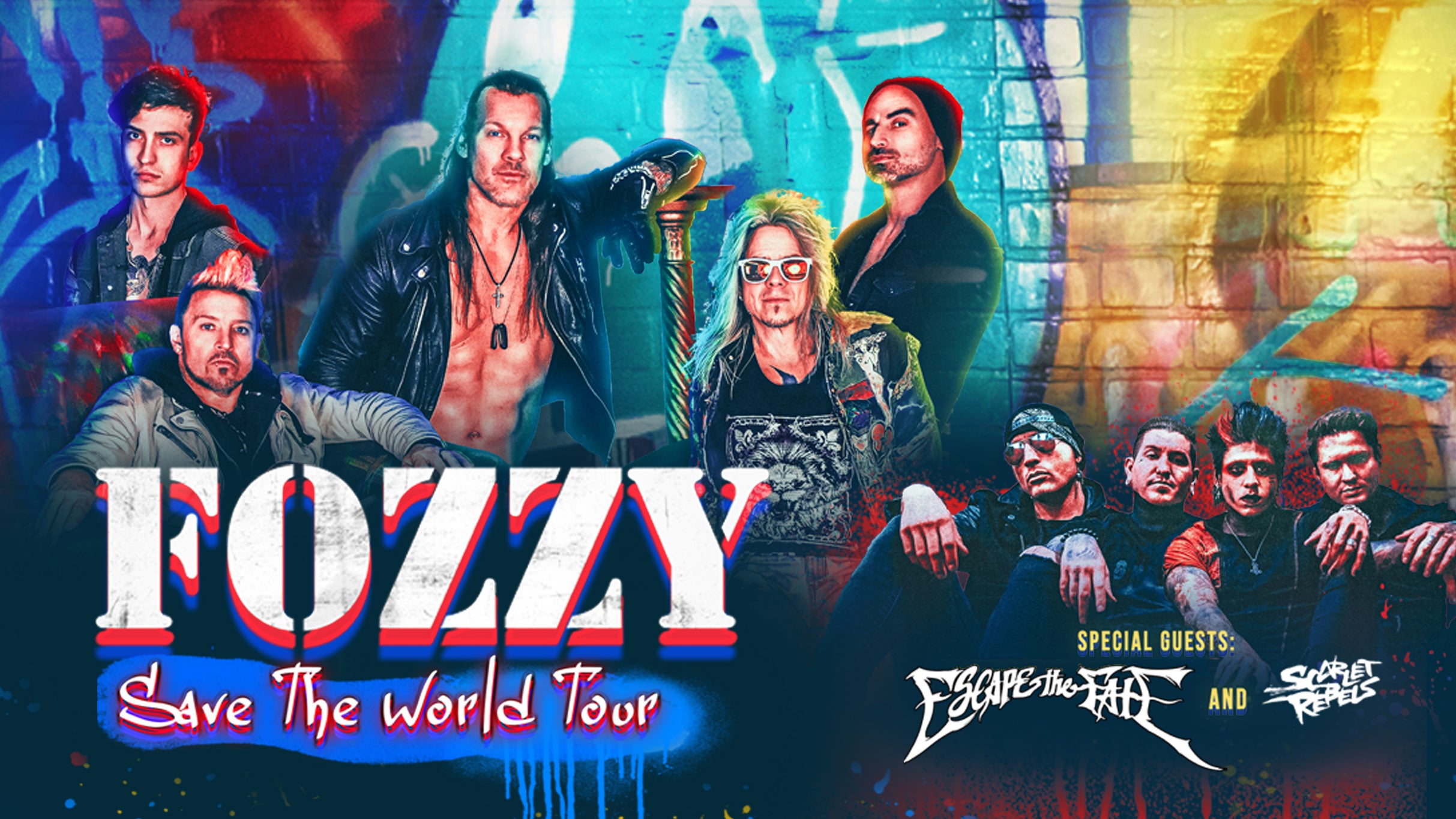 Fozzy at The Foundry, Torquay – Torquay, United Kingdom