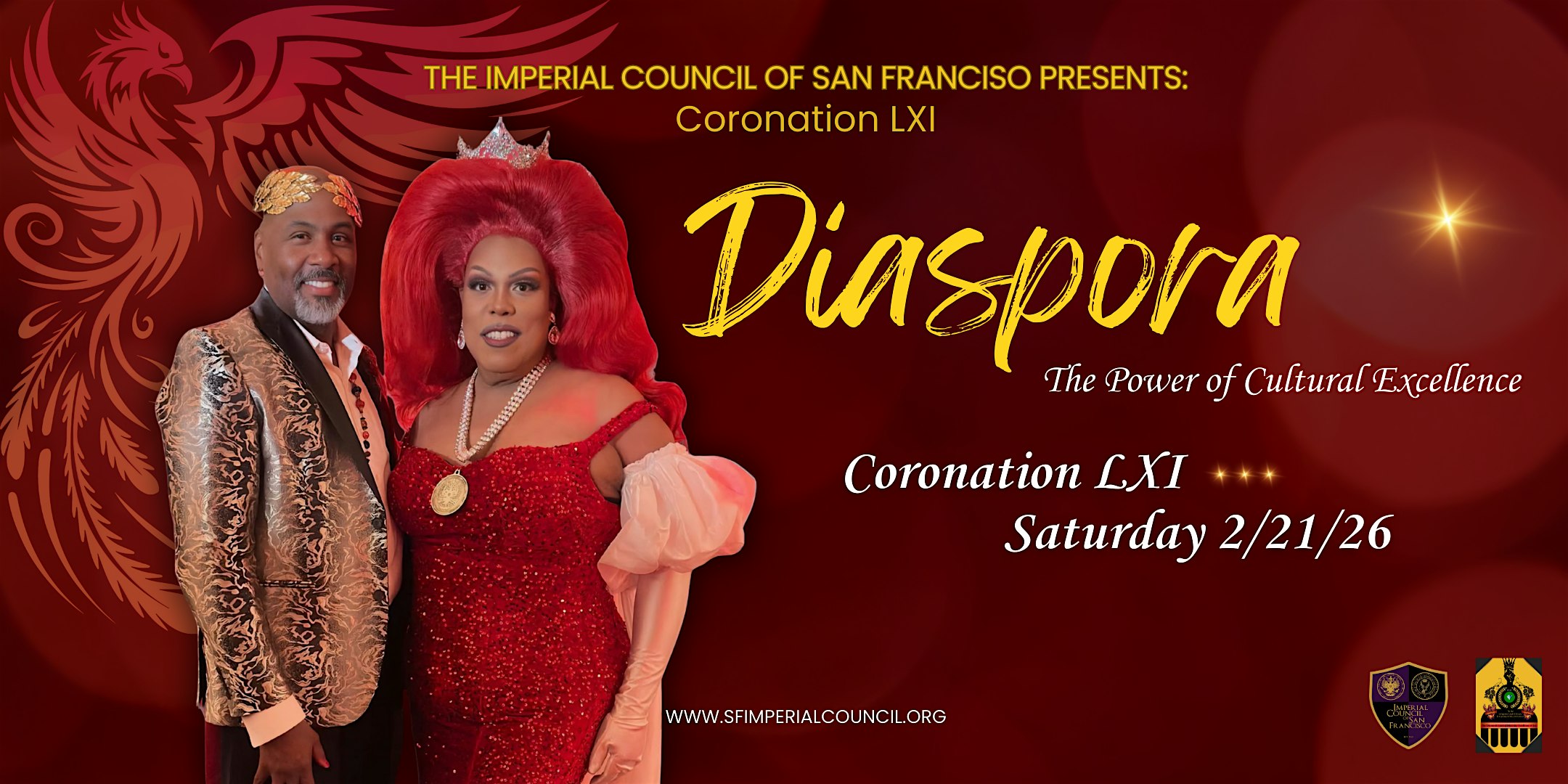 SF Coronation 61 – Diaspora, The Power of Cultural Excellence at Hyatt Regency Downtown San Francisco, SOMA – San Francisco, CA