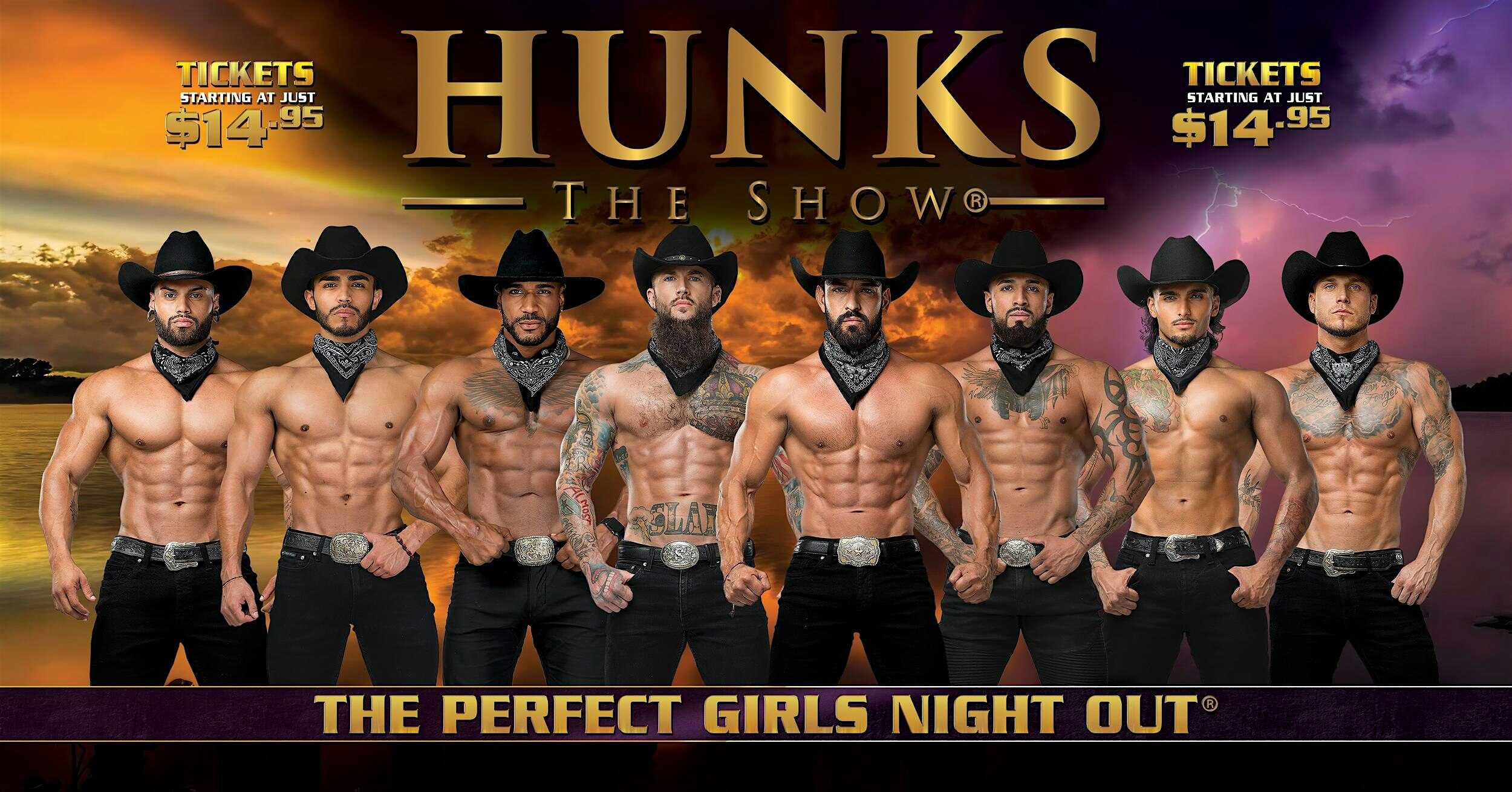HUNKS The Show at The 44 Sports Grill & Nightlife (Glendale, AZ) 03/05/26 at The 44 Sports Grill & Nightlife – Glendale, AZ