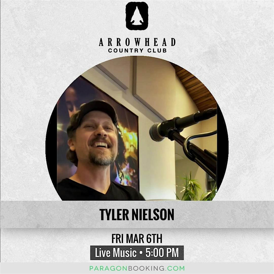 Live Music in Glendale Arizona featuring Tyler Nielson at GRAZE at Arrowhead Country Club at GRAZE at Arrowhead Country Club – Glendale, AZ