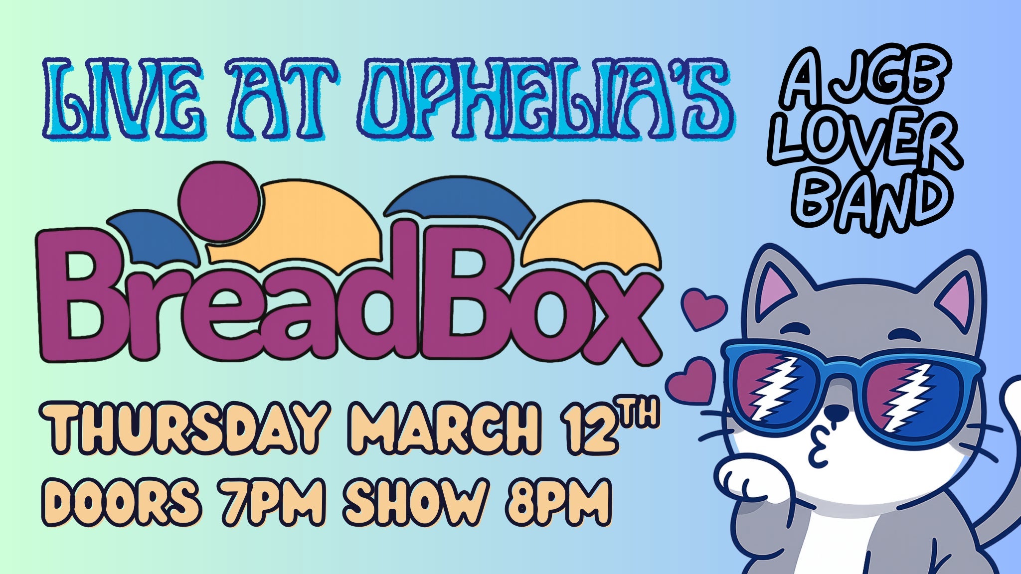 Breadbox at Ophelia’s Electric Soapbox – Denver, CO