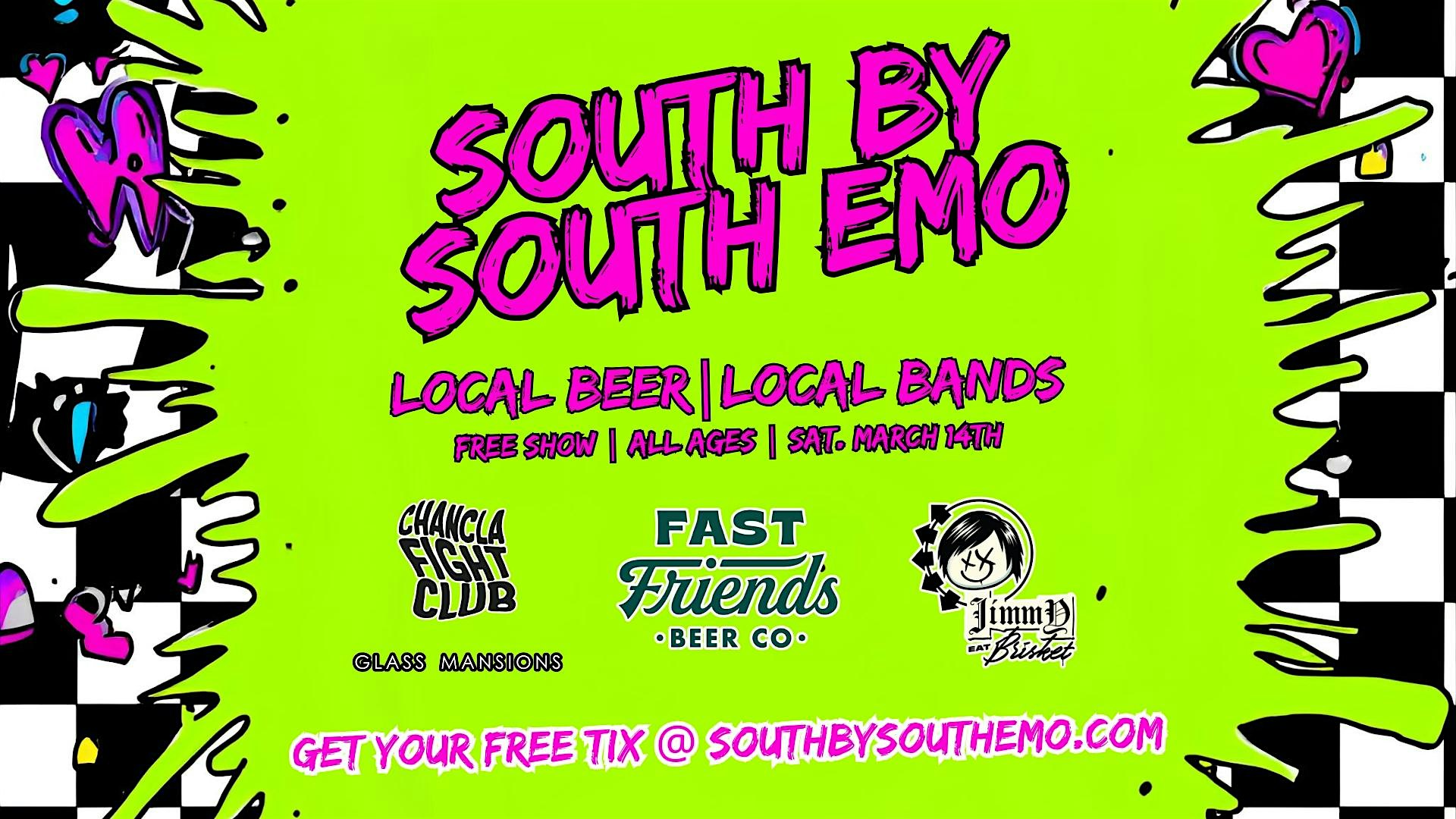 South By South Emo @ Fast Friends at Fast Friends Beer Co (7313 South Interstate 35 Frontage Road NB, Austin, TX 78744) – Austin, TX