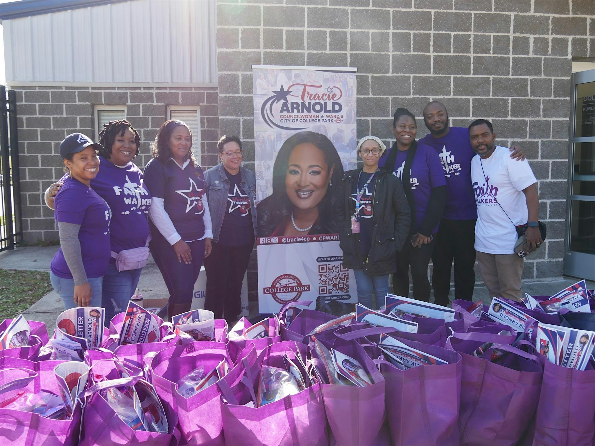 March Food Giveaway – Hot Meals & Fresh Produce for Ward 3 Residents at College Park Police Department Precinct – College Park, GA
