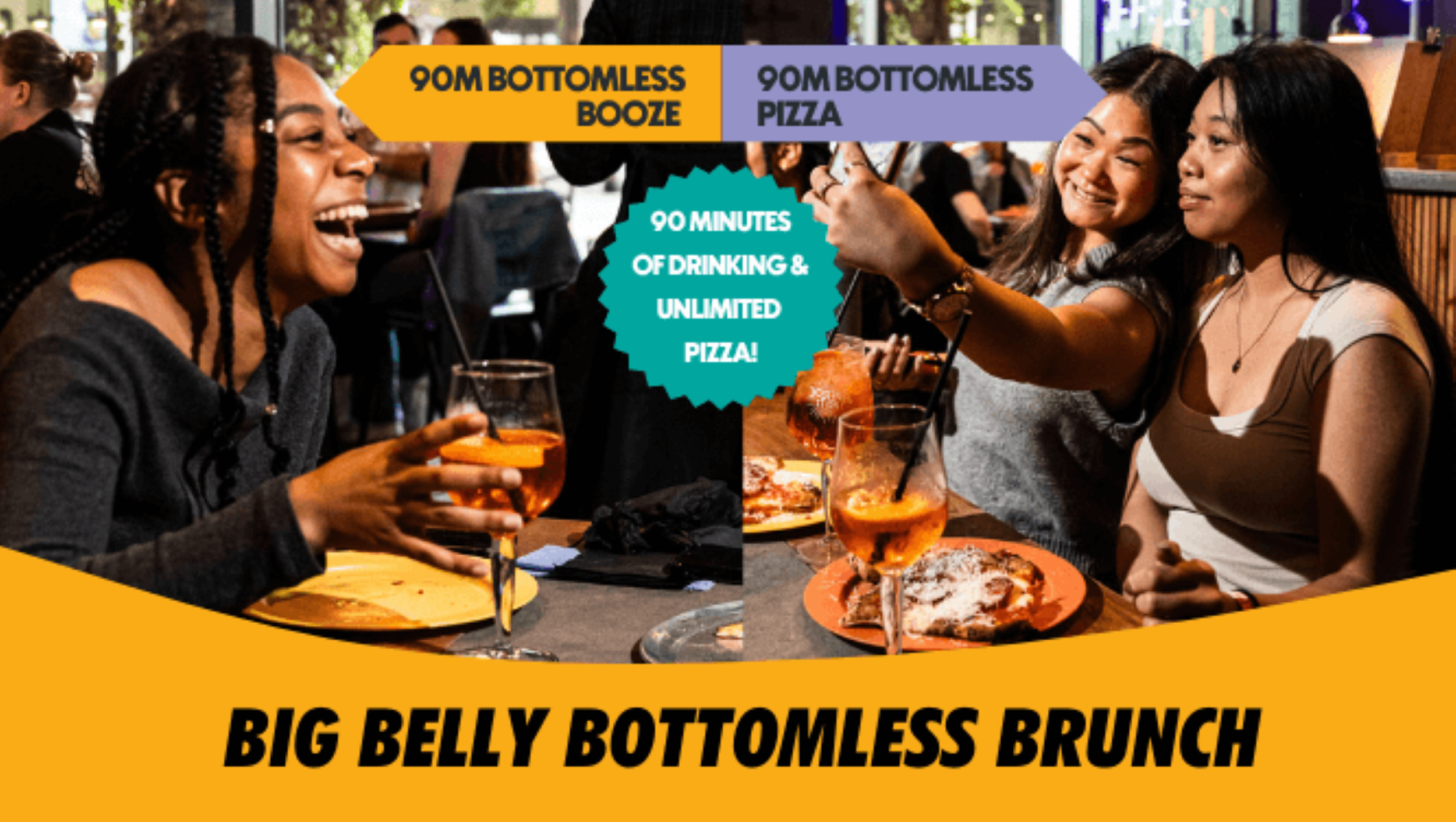 BRUNCH Sat 14th Mar – ABBA Vs Disco Bottomless Brunch at Big Belly Comedy – Southbank – London, United Kingdom