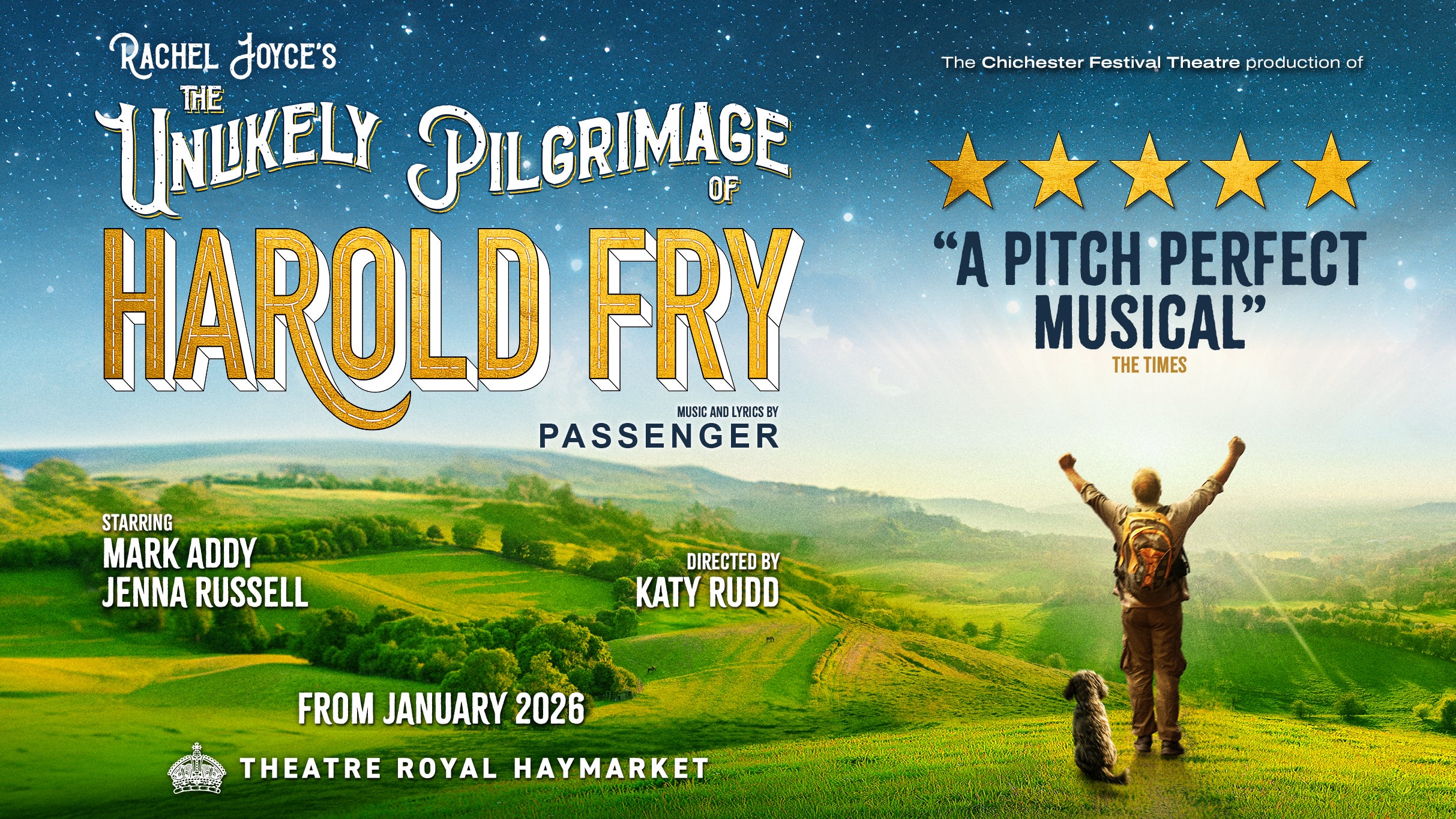 The Unlikely Pilgrimage Of Harold Fry at Theatre Royal Haymarket – London, United Kingdom