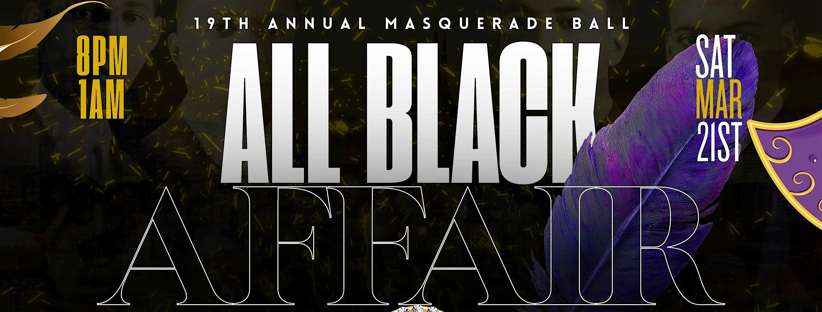 19th Annual Psi Pi Chapter Masquerade Ball All Black Affair at Valor Hall Conference and Event Center – Oak Grove, KY