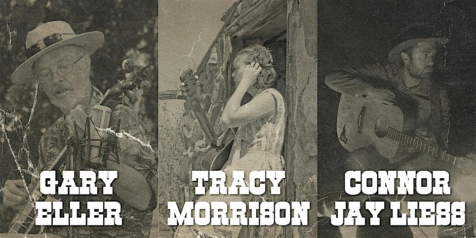 Gary Eller, Tracy Morrison, and Connor Jay Liess: Historic Idaho Folk Songs at The Sapphire Room at The Riverside Hotel – Boise, ID