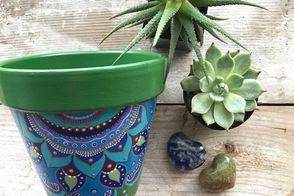 Plant and Paint Succulents Pot at – Wichita, KS
