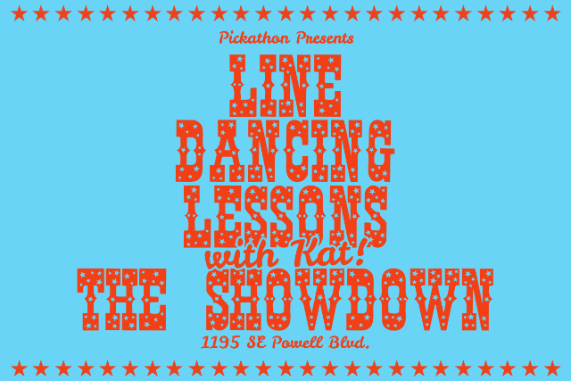 Line Dancing Lessons with Kat at Showdown Saloon – Portland, OR