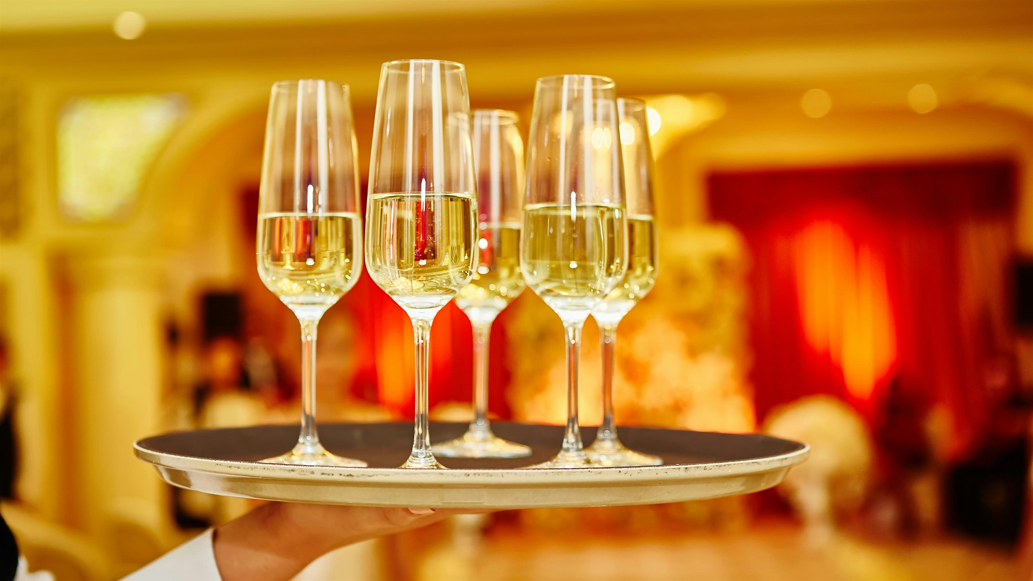 The Art of Champagne Tasting Soirée with Artisan Cheese at The Doyle Dupont at The Doyle Dupont Circle (Meet us at Pembroke or other luxurious event space) – Washington, DC