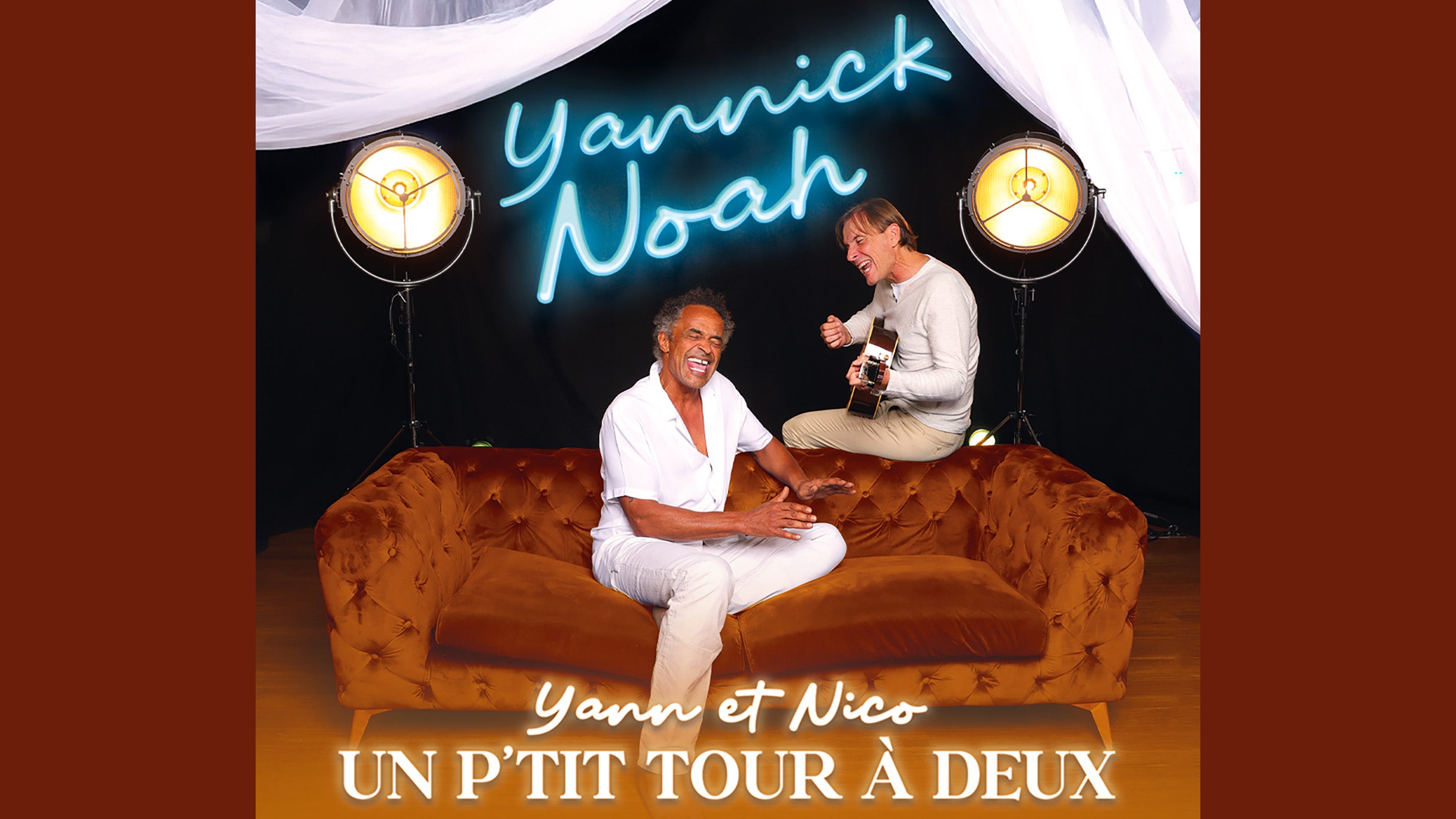 YANNICK NOAH at LE PHENIX – SCENE NATIONALE – Valenciennes, France