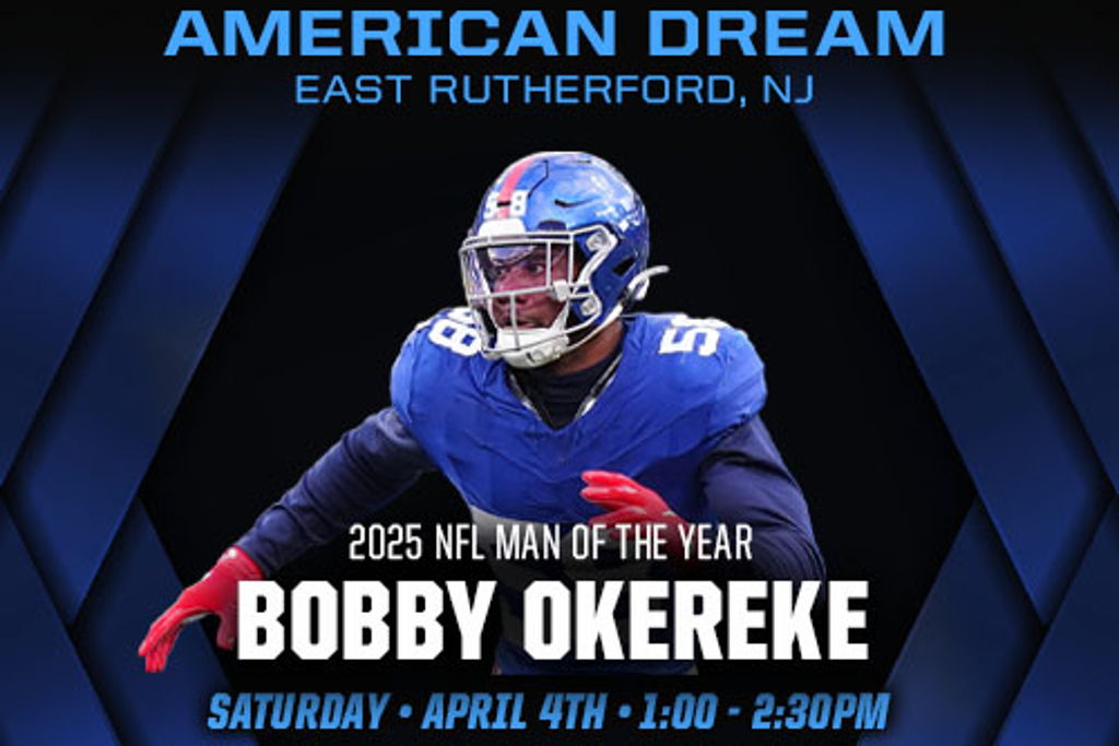 Bobby Okereke at CardVault by Tom Brady ( AMERICAN DREAM ) at – Secaucus, NJ