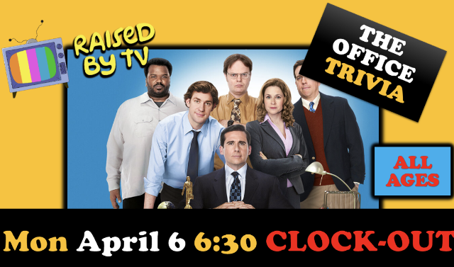 Raised By TV Events Presents: *ALL AGES* The Office Trivia Night at Clock-Out Lounge – Seattle, WA