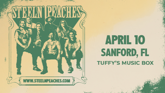 Steeln’ Peaches: Allman Brothers Revue | 5 Year Bandiversary at Tuffy’s Music Box – Sanford, FL