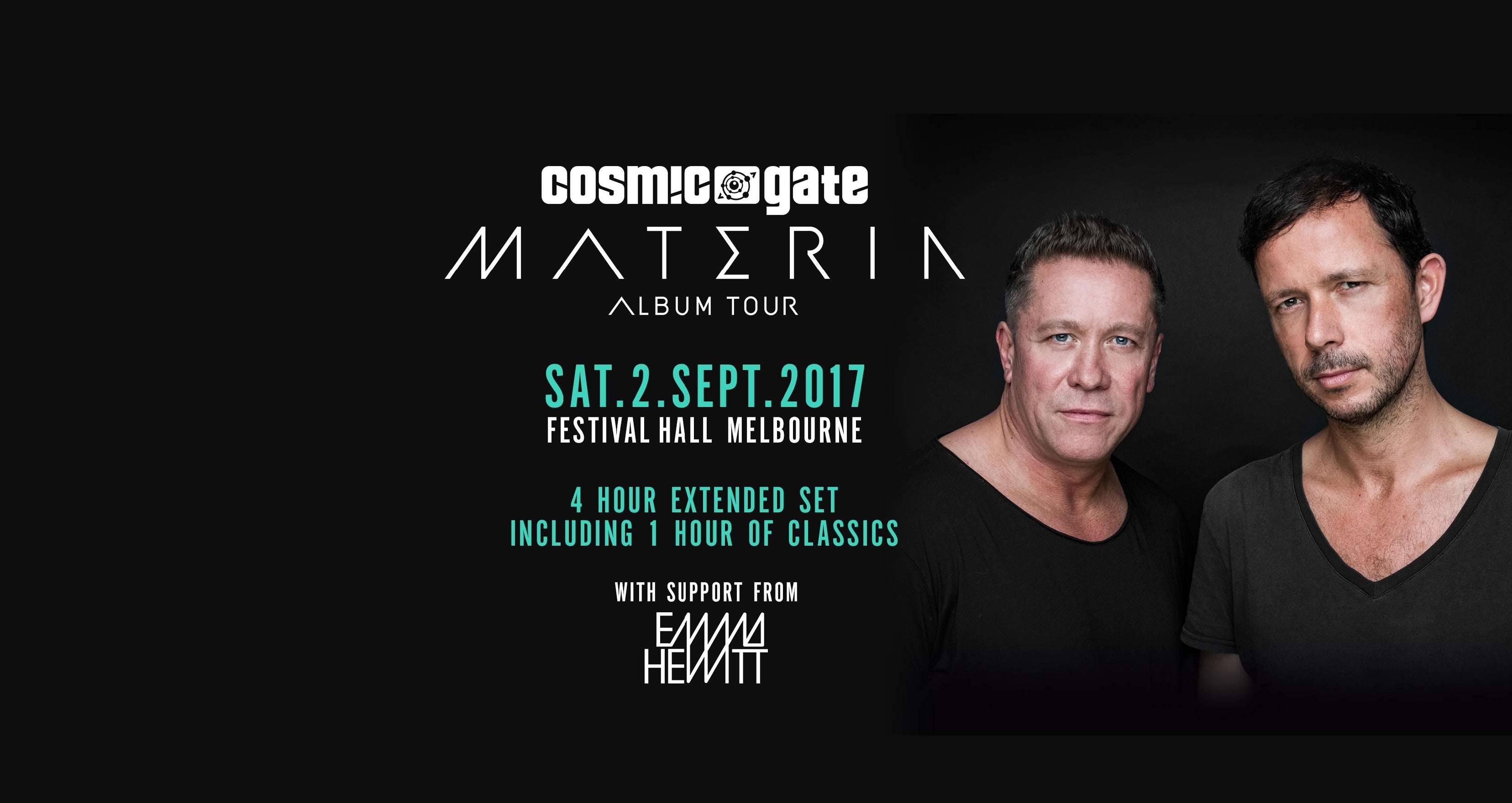 Cosmic Gate – London at E1 London – London, United Kingdom