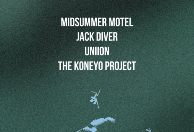 Midsummer Motel, Jack Diver, Uniion, and The Koneyo Project: Live in Murfreesboro at Hop Springs – Murfreesboro, TN