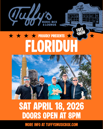 FREE SHOW Floriduh! at Tuffy’s Music Box – Sanford, FL