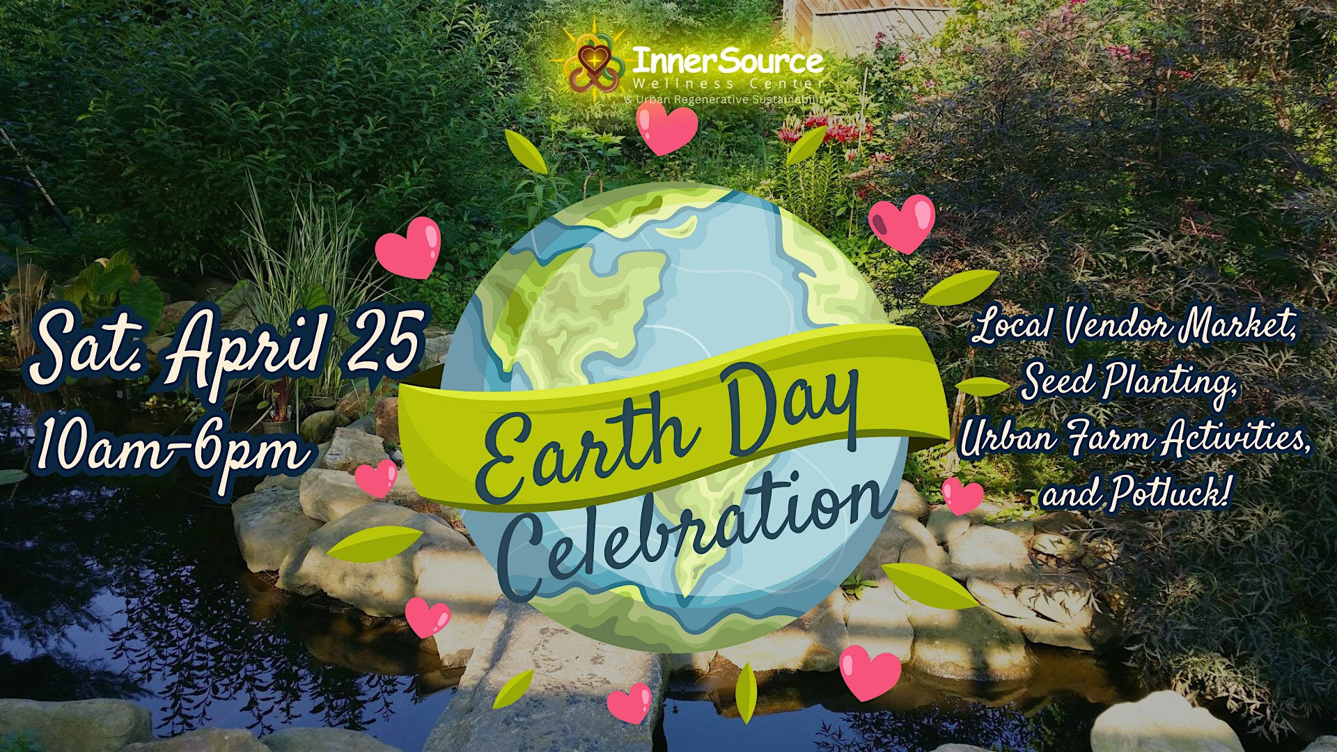 IWC Earth Day Celebration & Vendor Market at InnerSource Wellness Center, Skyline Drive, Wilmington, DE, USA – Wilmington, DE