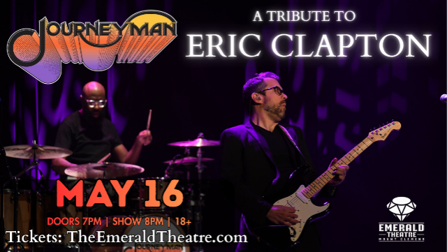 Journeyman – A Tribute to Eric Clapton at Emerald Theatre – Mount Clemens, MI
