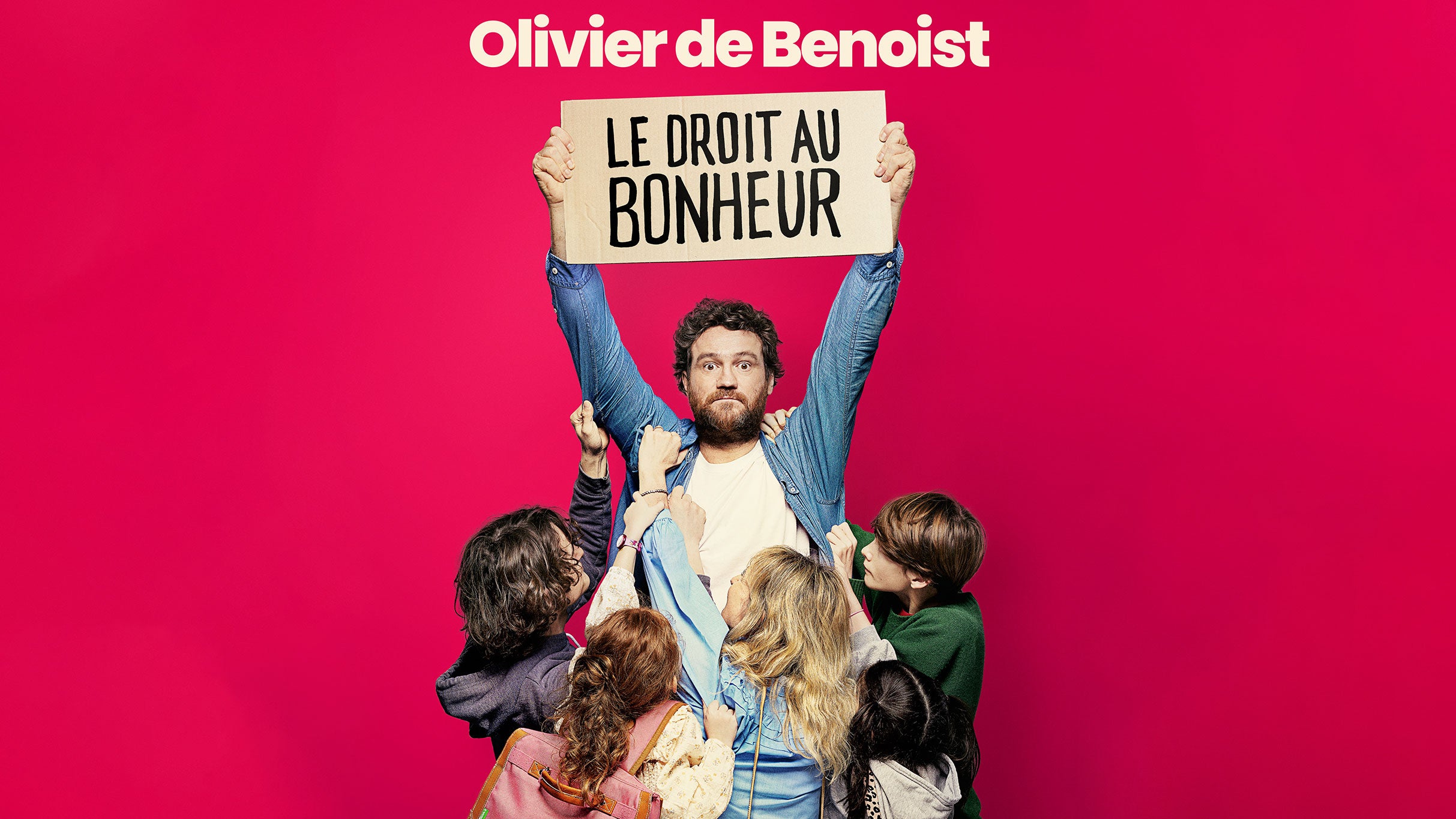 Olivier DE BENOIST – LE DROIT AU BONHEUR at FERME DES COMMUNES – Serris, France