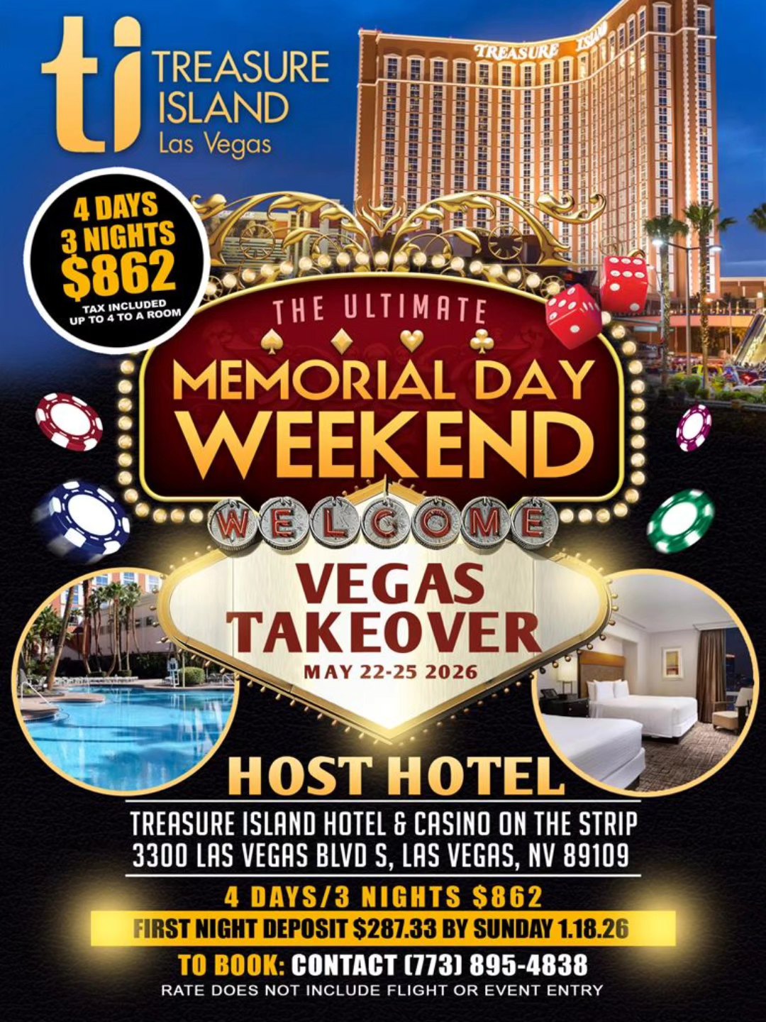 Memorial Day Weekend Vegas Takeover - Las Vegas, NV