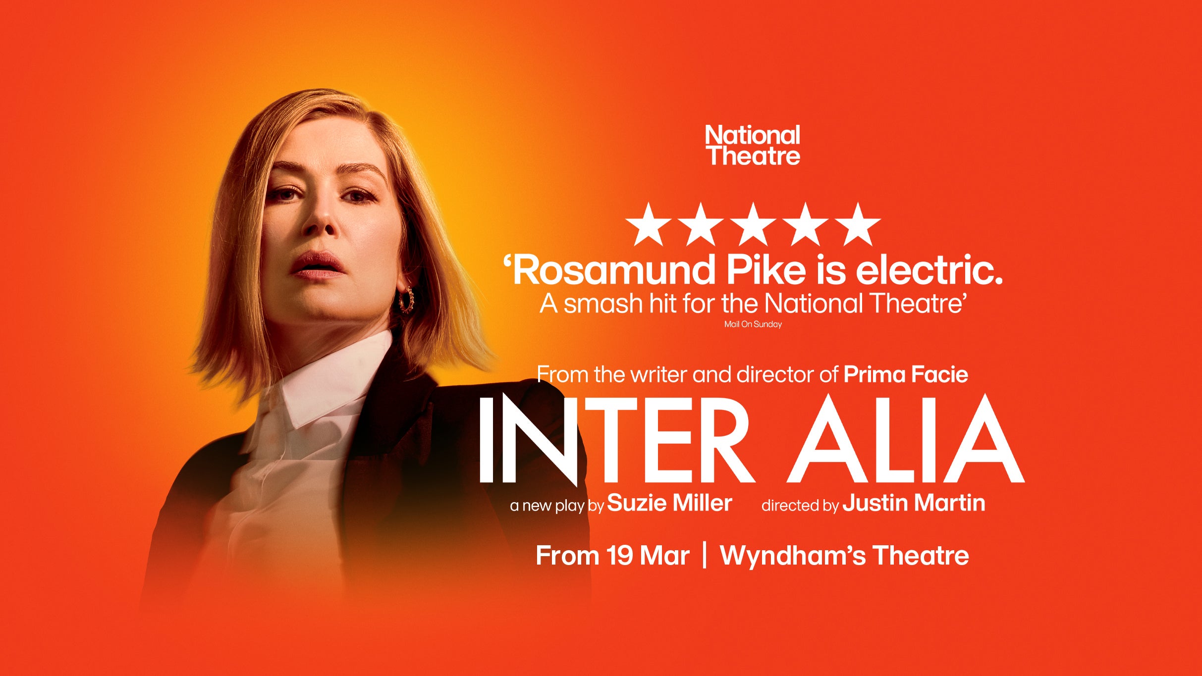 Inter Alia at Wyndham’s Theatre – London, United Kingdom