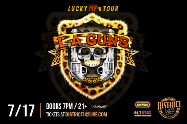 L.A. GUNS at District 142 – Wyandotte, MI