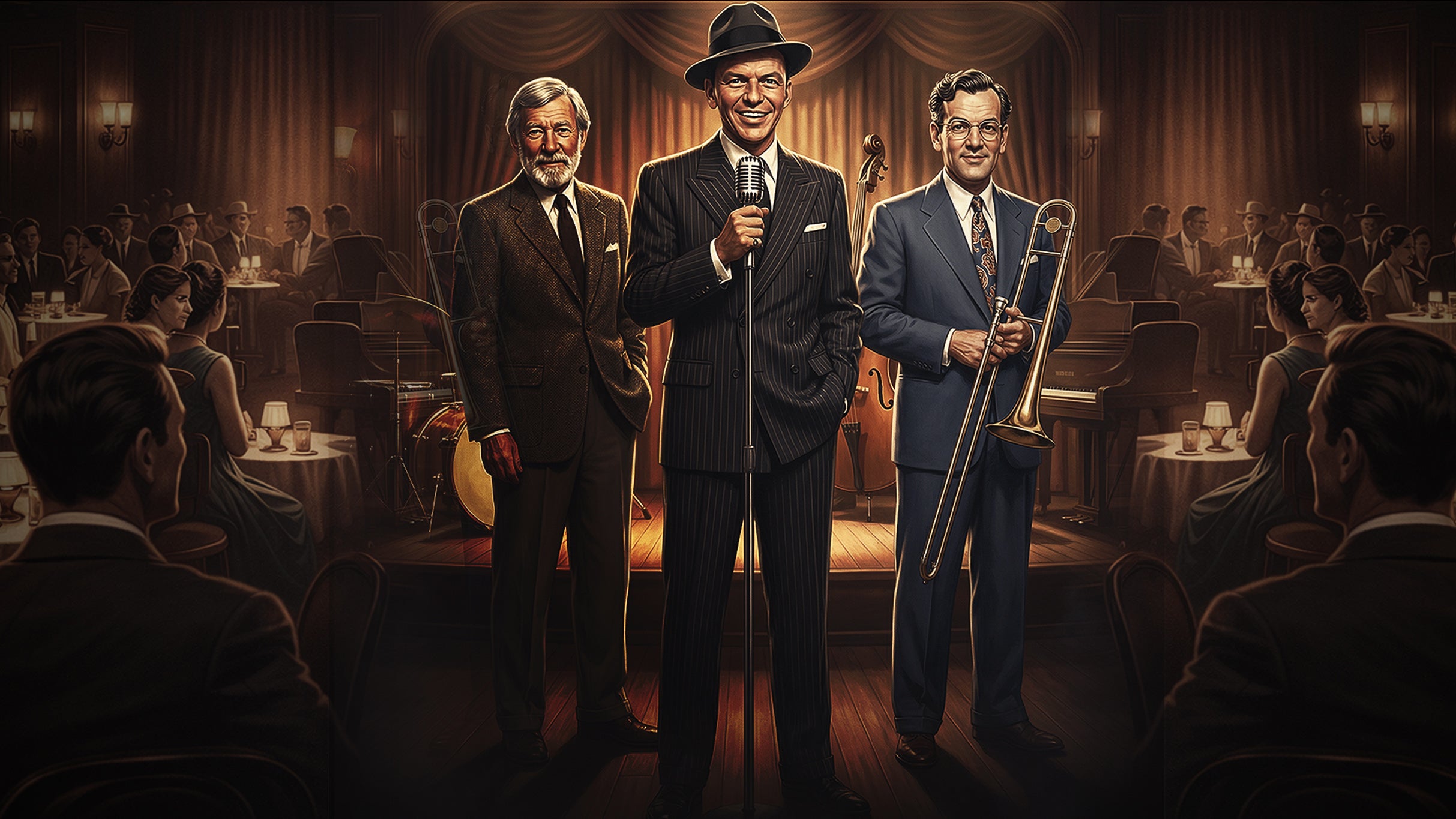 Big Band Experience-Tributo a Frank Sinatra, Ray Connif y Gleen Miller at La Maraka – Mexico City, Mexico