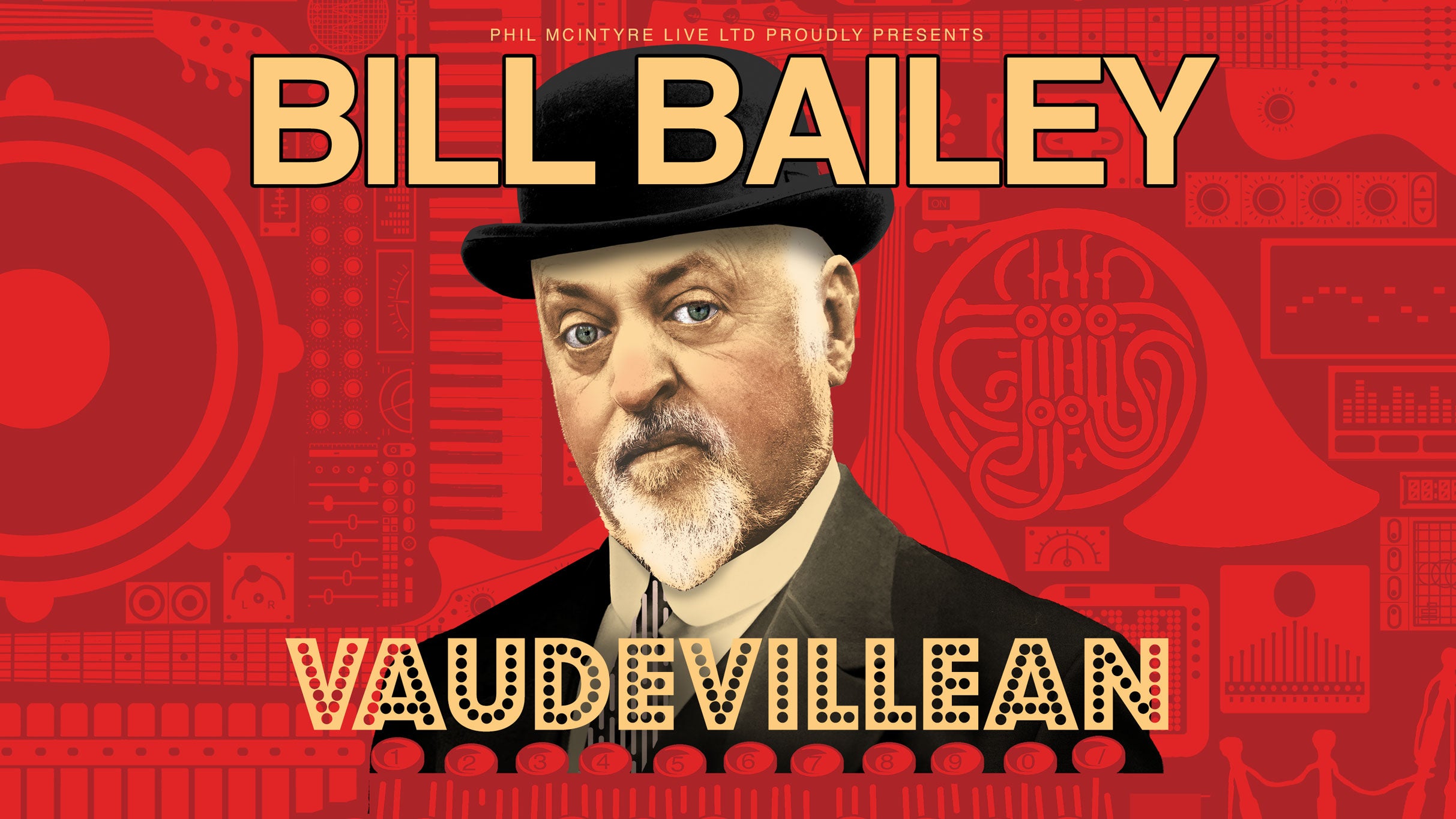 Bill Bailey: Vaudevillean – Live Lounge Premium Package at Vaillant Live, Derby – Derby, United Kingdom
