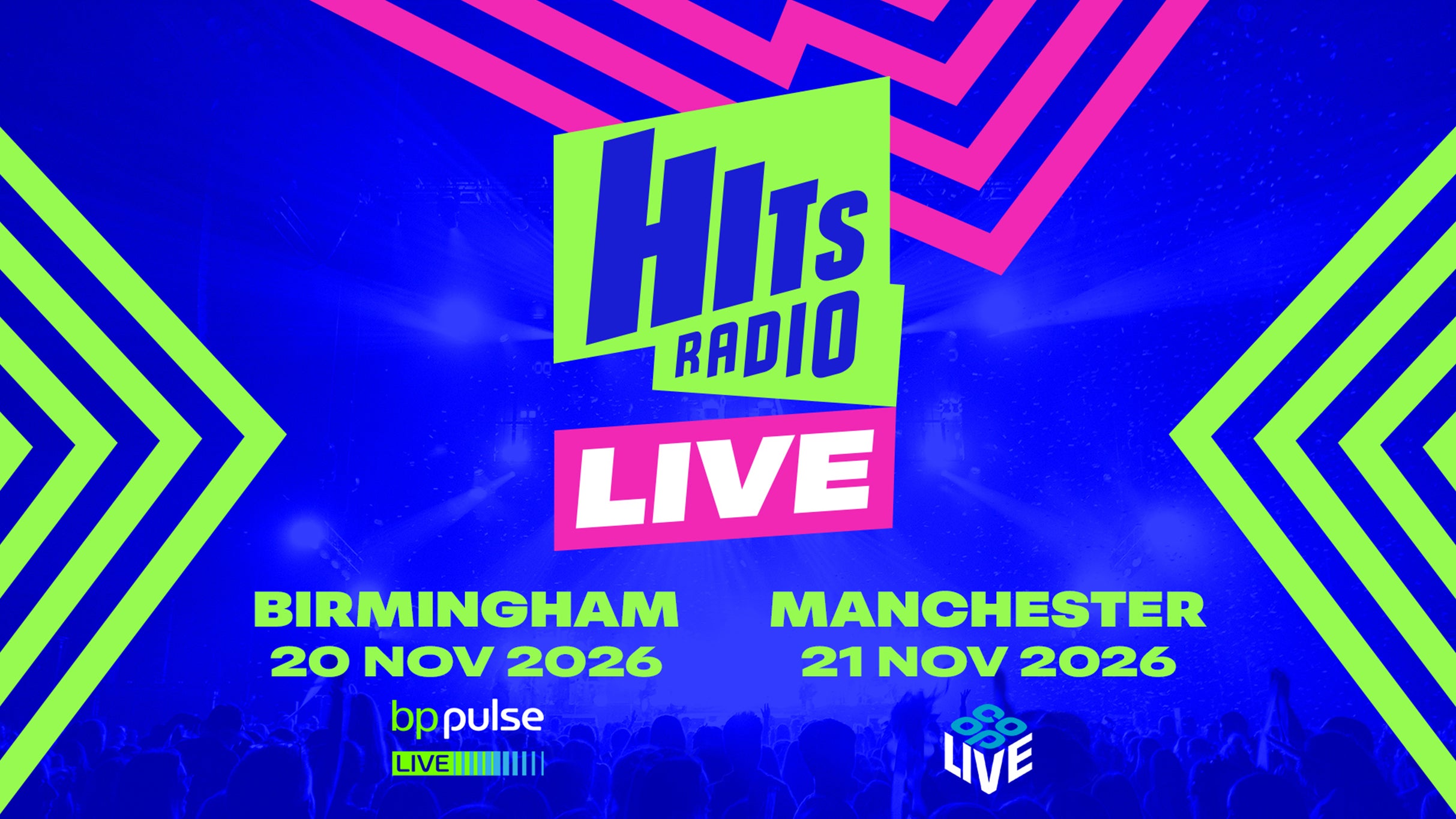 Hits Radio Live 2026 at bp pulse LIVE – Birmingham, United Kingdom
