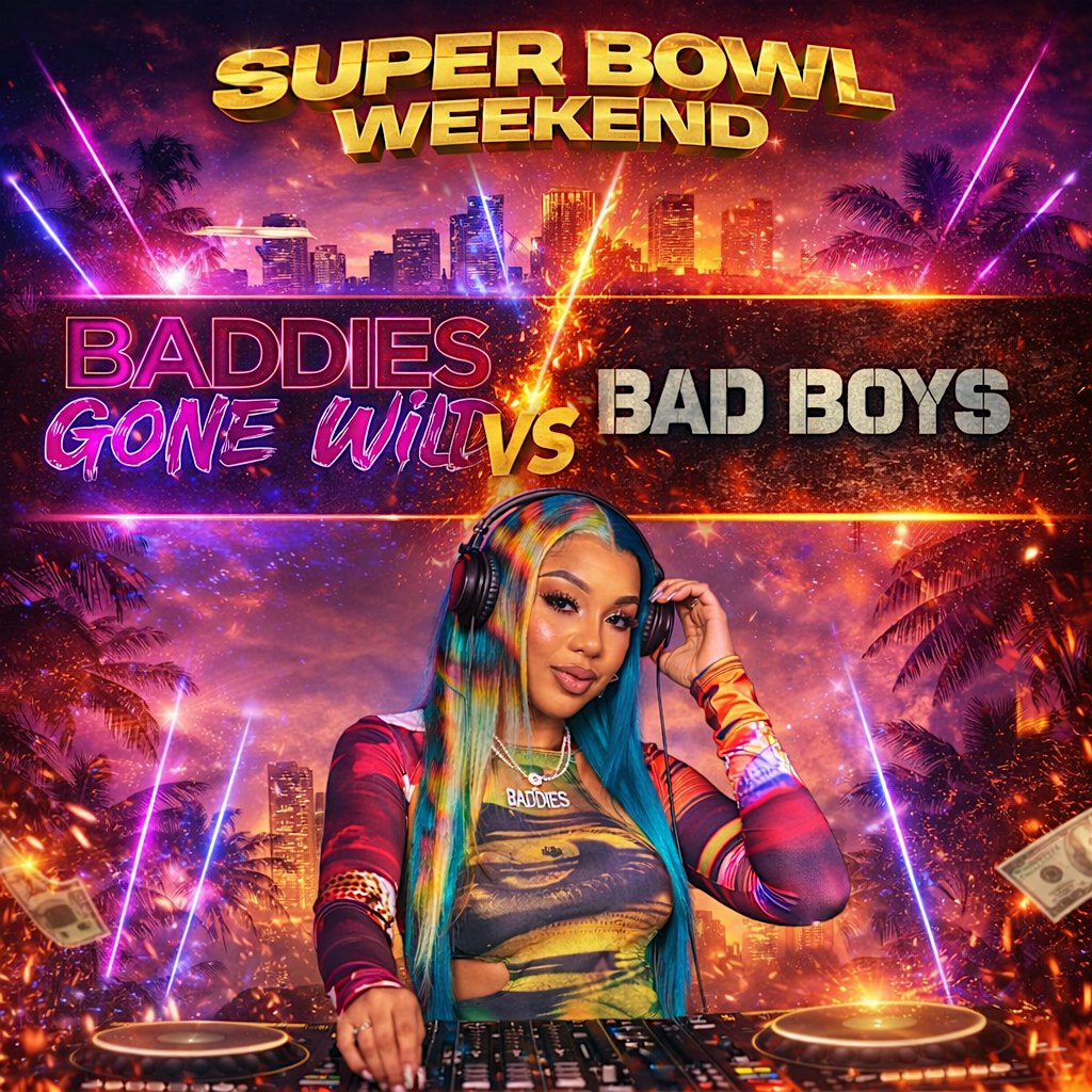 2026 Super Bowl Event: Baddies & Bad Boys ( DAY PARTY ) at 341 13th St – Oakland, CA