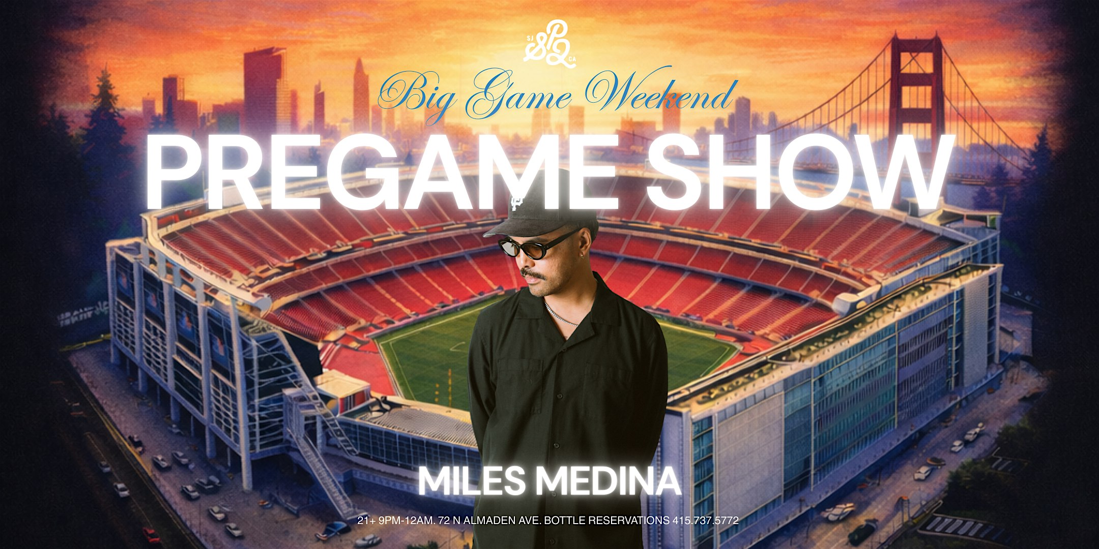 2026 Super Bowl Event: THE PREGAME SHOW – BIG GAME WEEKEND at SP2 Communal Bar + Restaurant – San Jose, CA