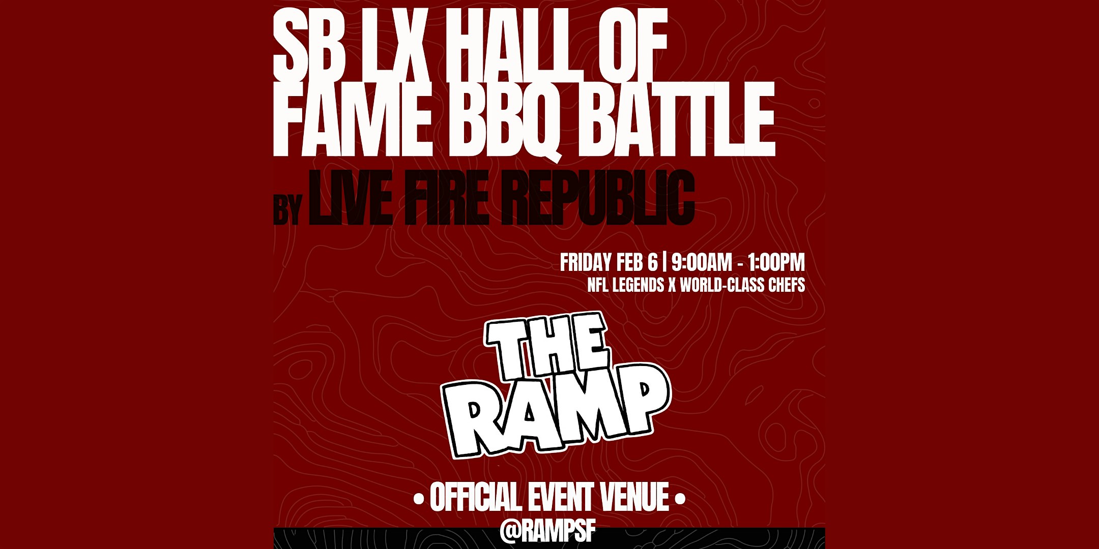 2026 Super Bowl Event: Road to the Super Bowl Cook Off at 855 Terry A Francois Blvd – San Francisco, CA