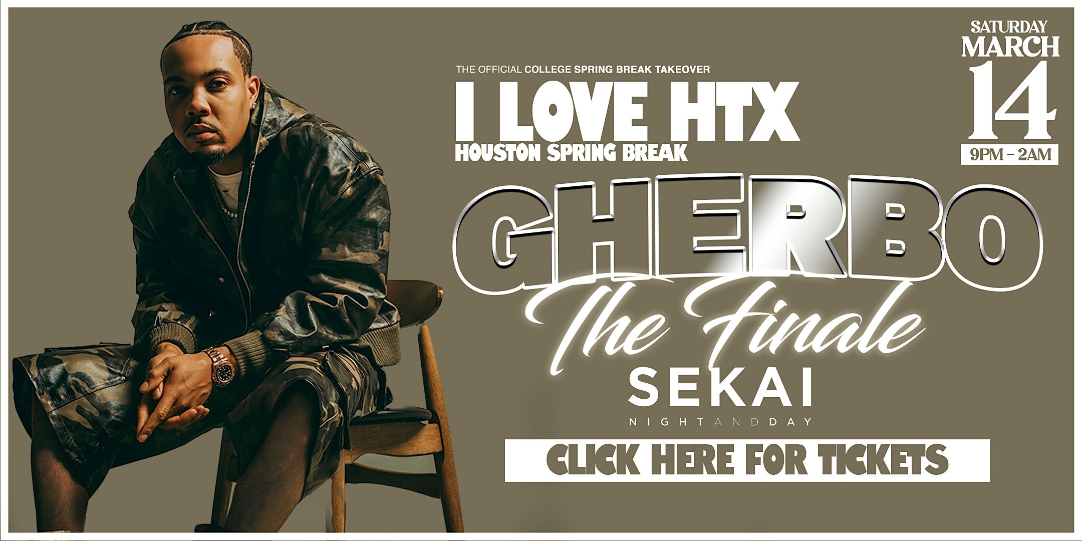 G HERBO LIVE AT SEKAI (HTX SPRING BREAK) at Sekai – Houston, TX