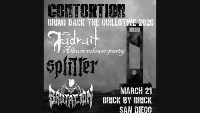 Contortion with special guests at Brick By Brick – San Diego, CA