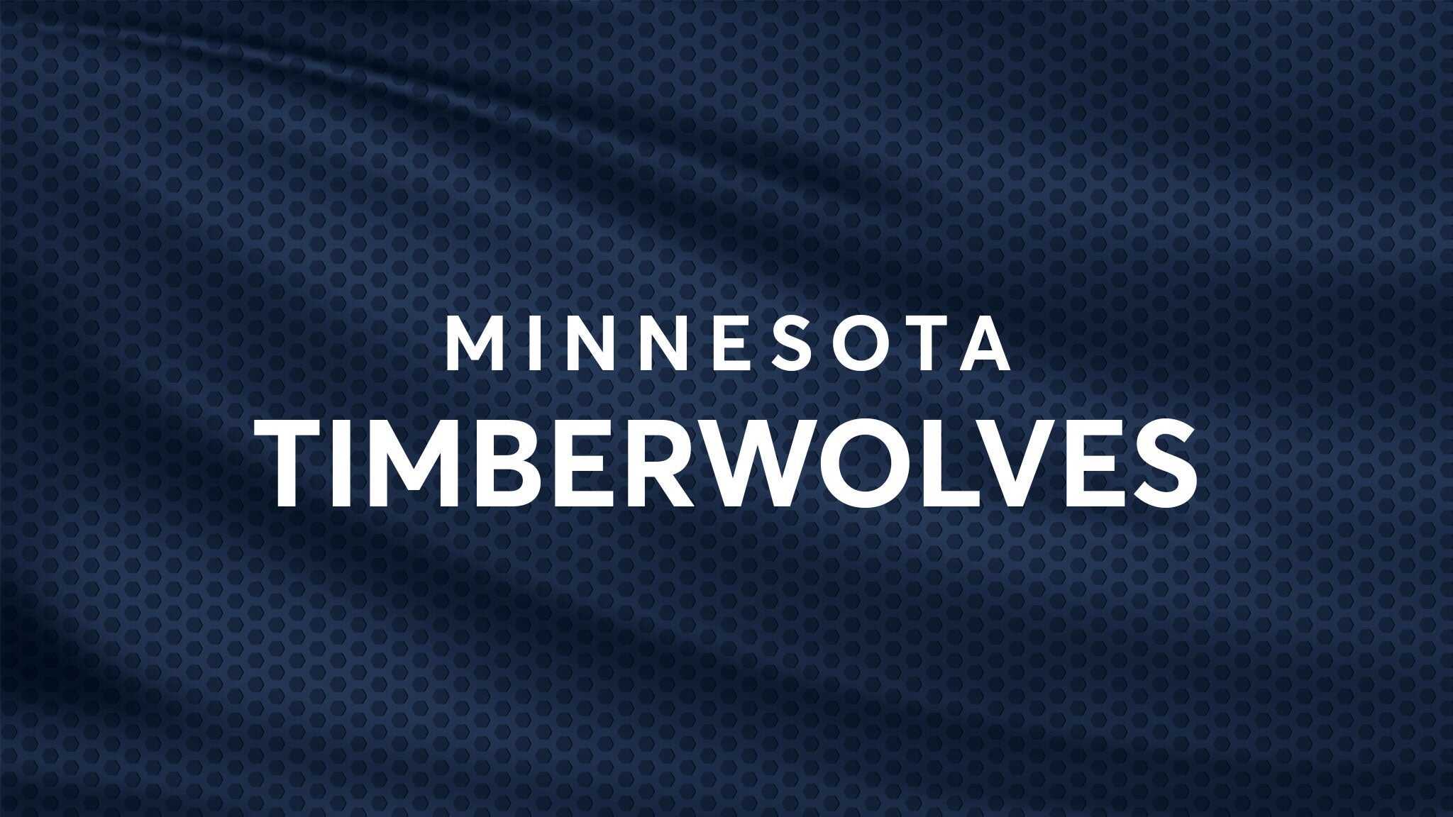 Minnesota Timberwolves vs. Houston Rockets at Target Center – Minneapolis, MN