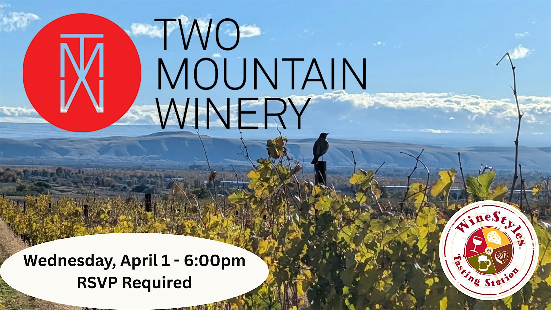 Winery Spotlight: Two Mountain Winery at WineStyles Tasting Station – Ankeny – Ankeny, IA